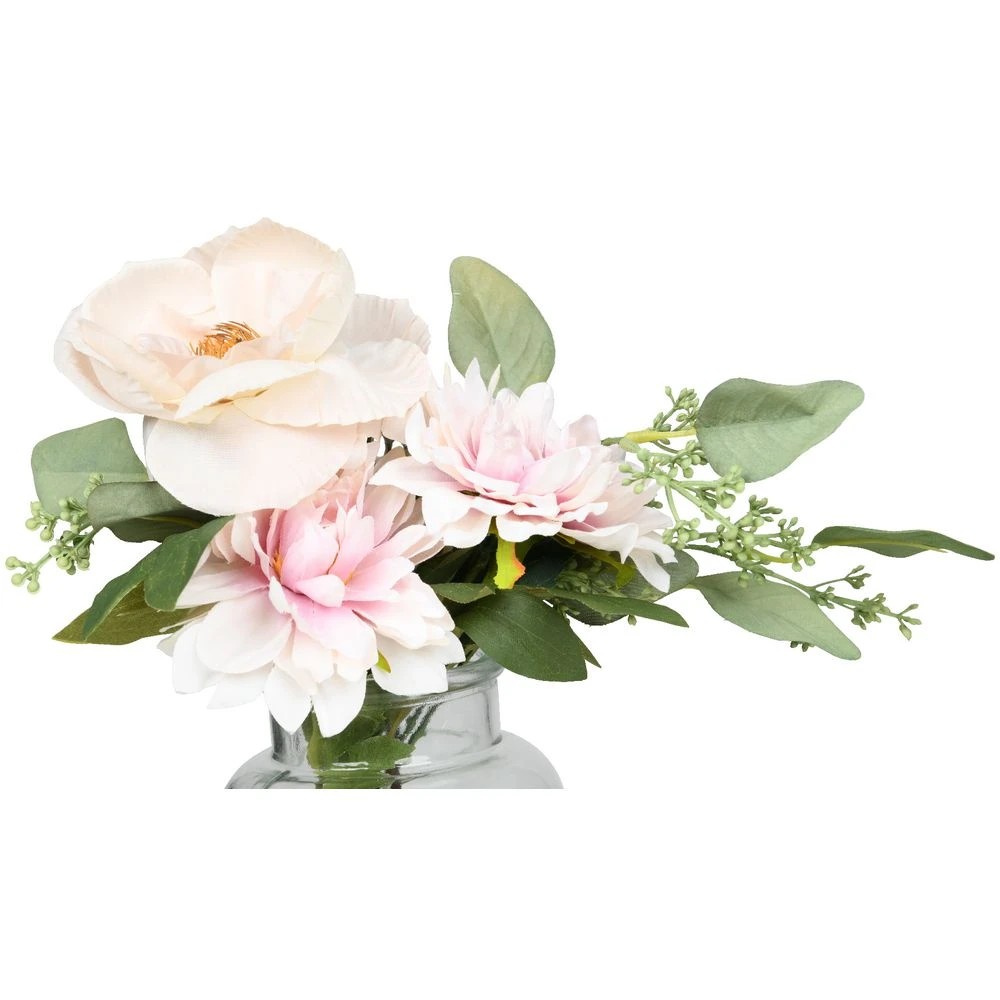 3 Otto Roses & Hydrangeas in Glass Vase, 3 of 3