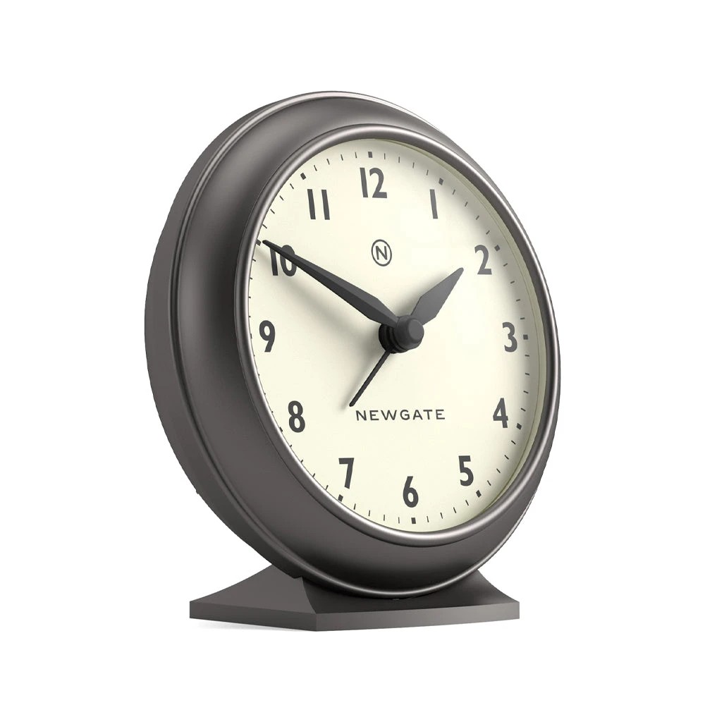 3 Newgate Pacific Mantel Clock-Graphite - Grey, 3 of 4