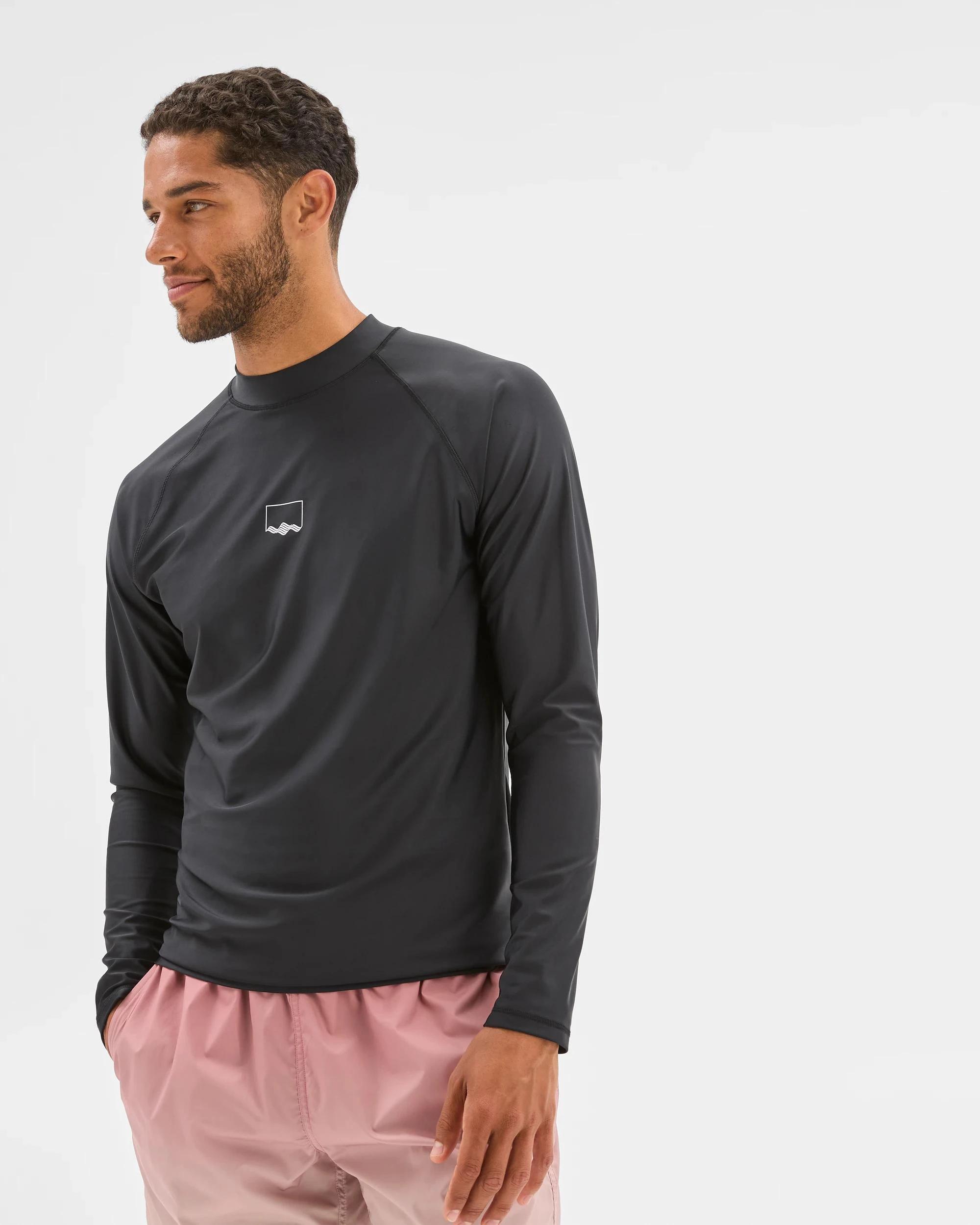 1 Target Long Sleeve Swim Rash Vest BLACK, 1 of 5