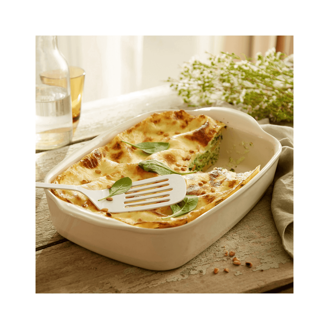 4 Emile Henry 42cm Ceramic Oven Dish Food/meal Baking Pan Large Rectangle Clay
 - Natural, 4 of 4