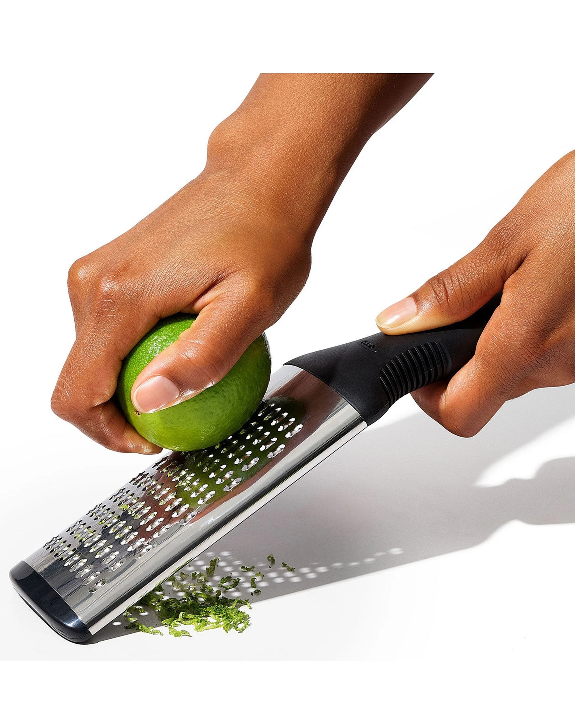 2 OXO Good Grips Handheld Grater - Stainless Steel Blade, Ergonomic Non-Slip Handle - Plain, 2 of 6