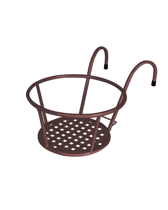 Levede 1x Flower Holder Plant Stand Hanging Pot Basket Plant Garden Wall Storage