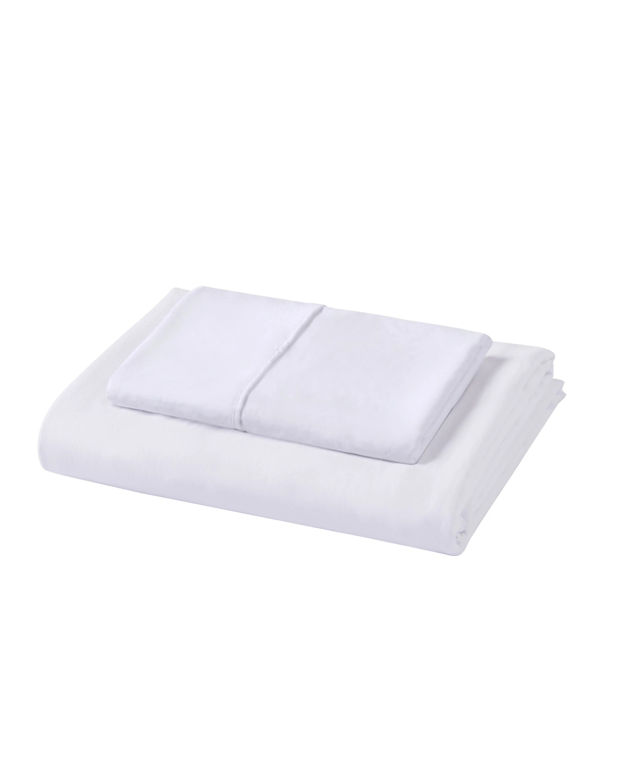 8 Dreamaker Superfine Washed Microfibre Combo Fitted Sheet Set - Single Bed - White, 8 of 8