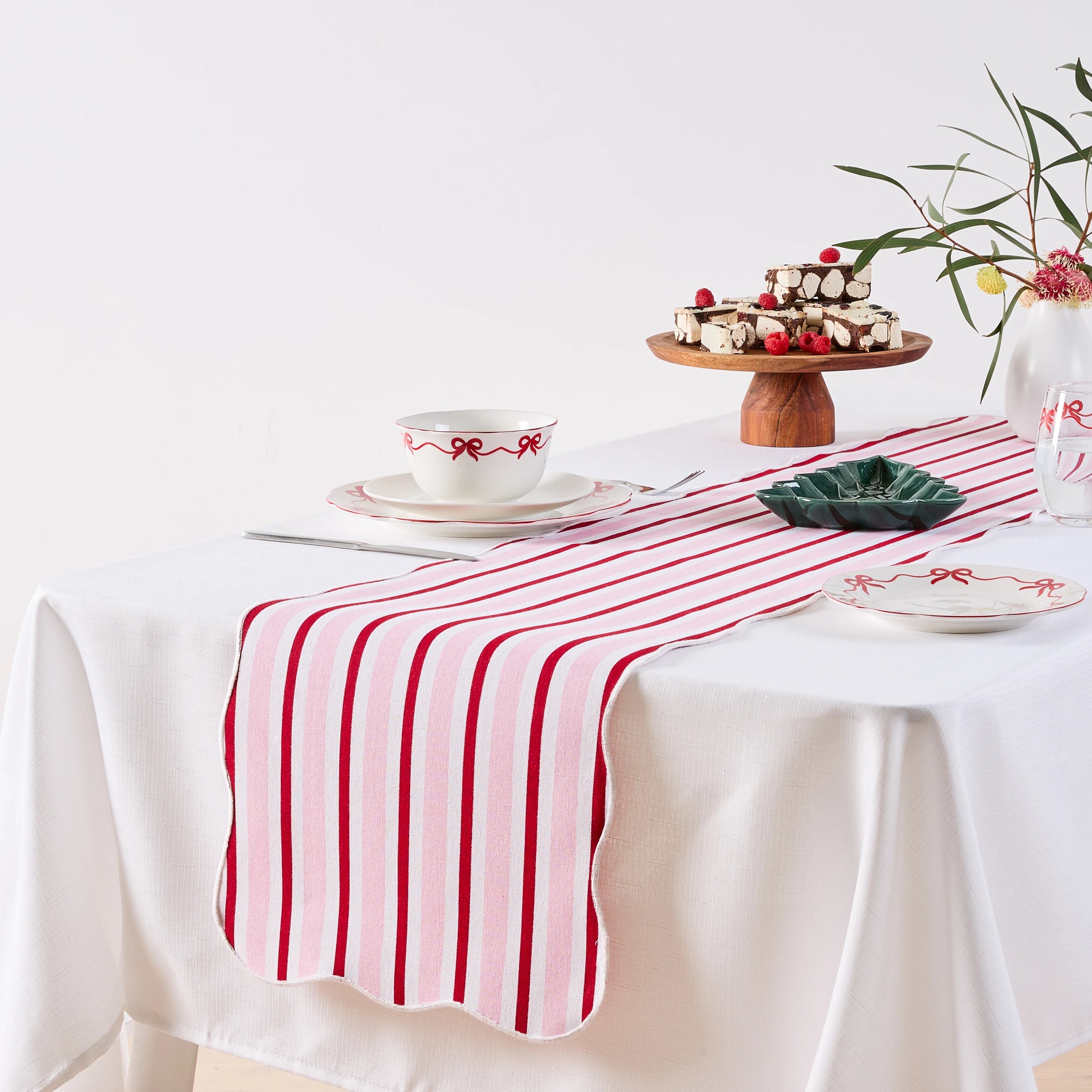 2 Stripe Reversible Table Runner, 2 of 8