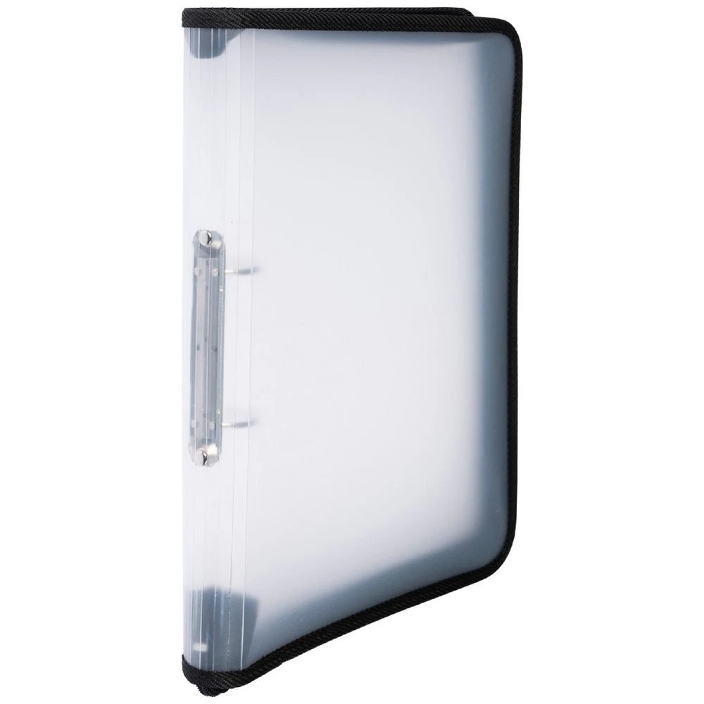 1 Keji A4 Zipper Binder Clear, 1 of 1