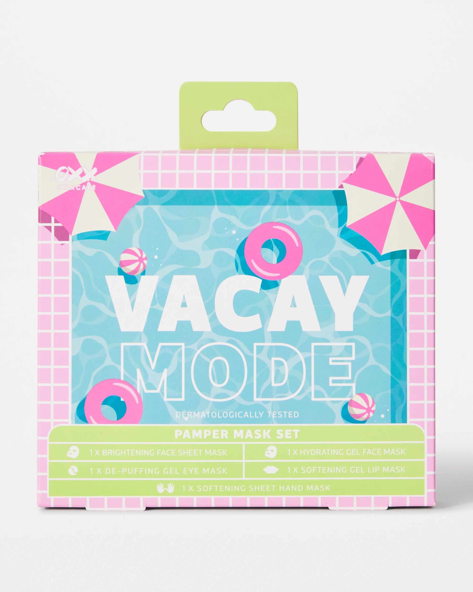 3 OXX Skincare Vacay Mode Pamper Mask Set, 3 of 4