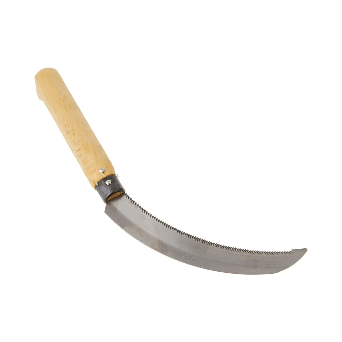 1 BR Outdoor 36cm Sickle Reaping Hook with Wooden Handle for Gardening, 1 of 5