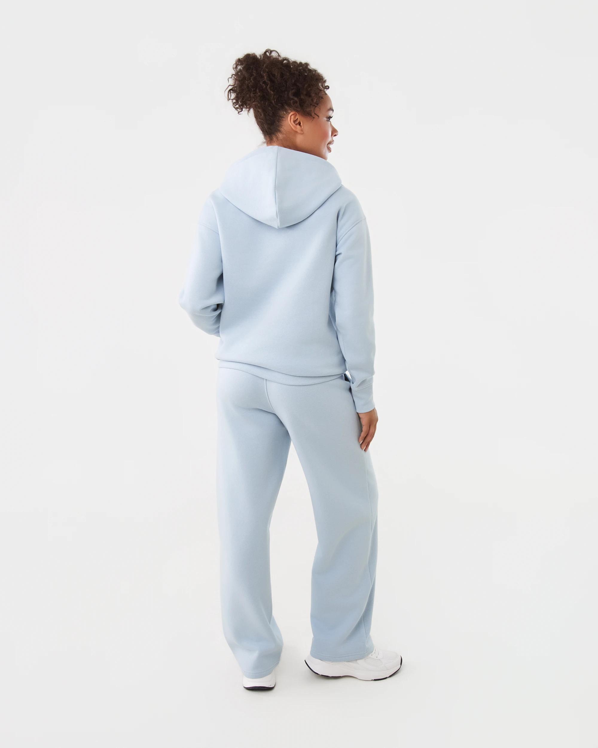 4 Active Womens Essential Straight Leg Trackpants Seashell, 4 of 6