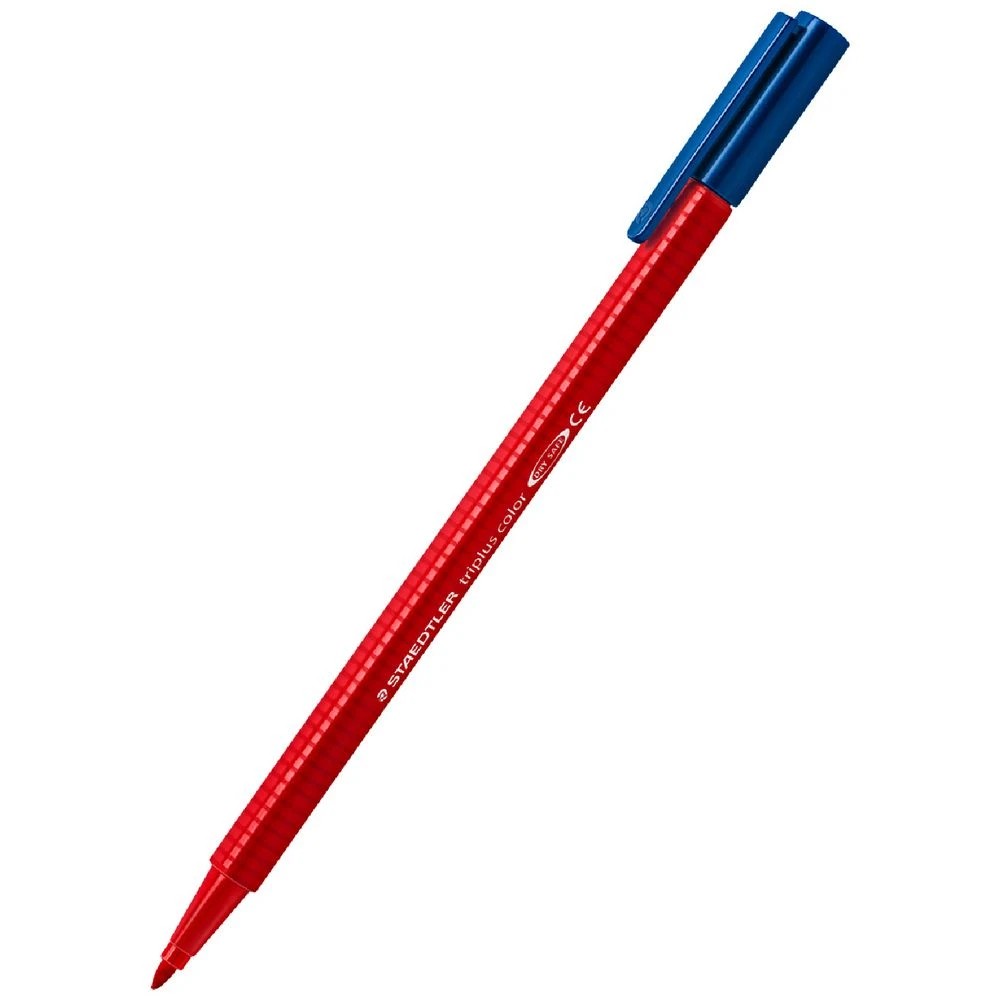 3 Staedtler Tri Plus Fibre Tip Pens Brilliant Colours Pack 20, 3 of 7