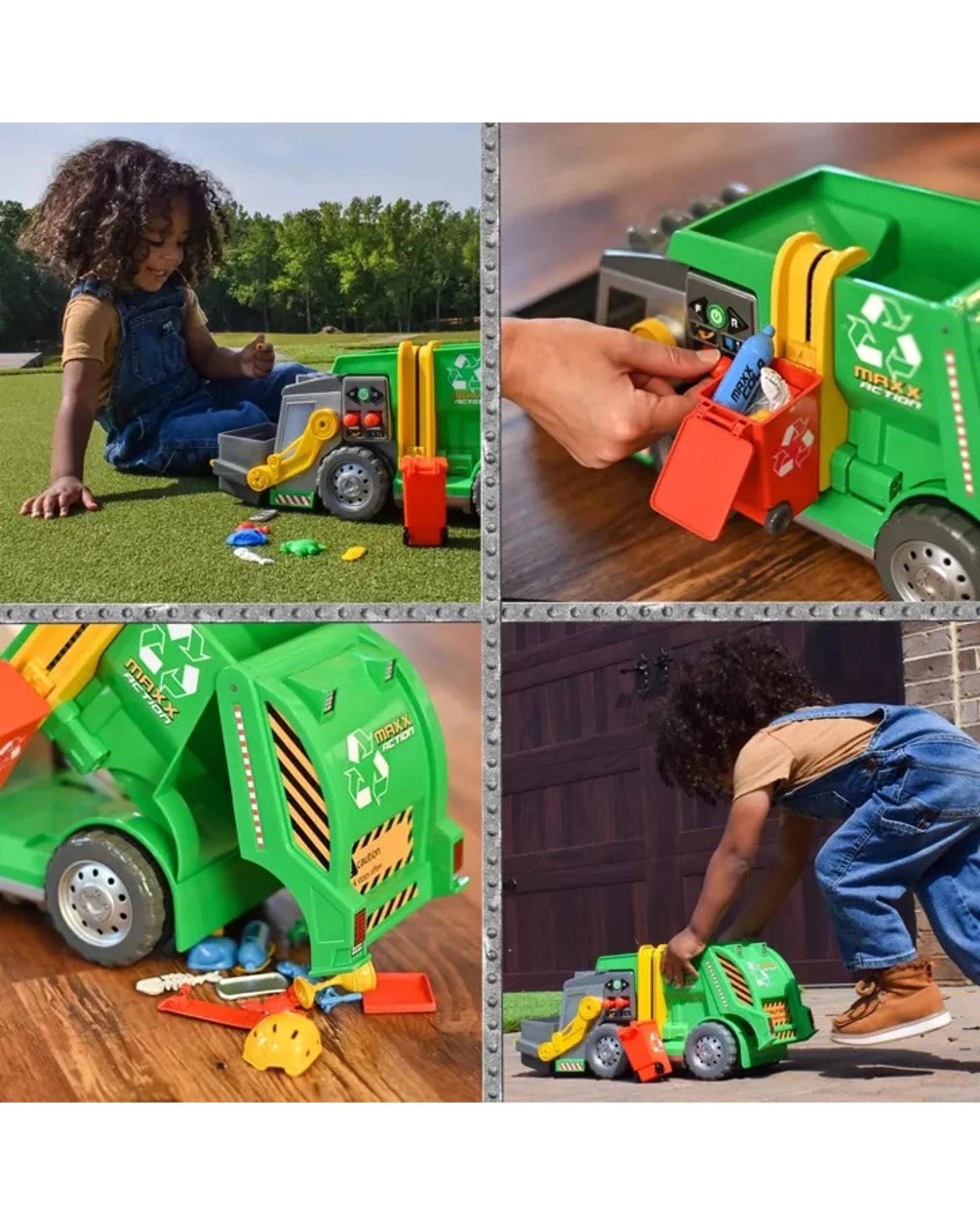4 TOMY Maxx Action 3-in-1 Maxx Recycler Truck, 4 of 8