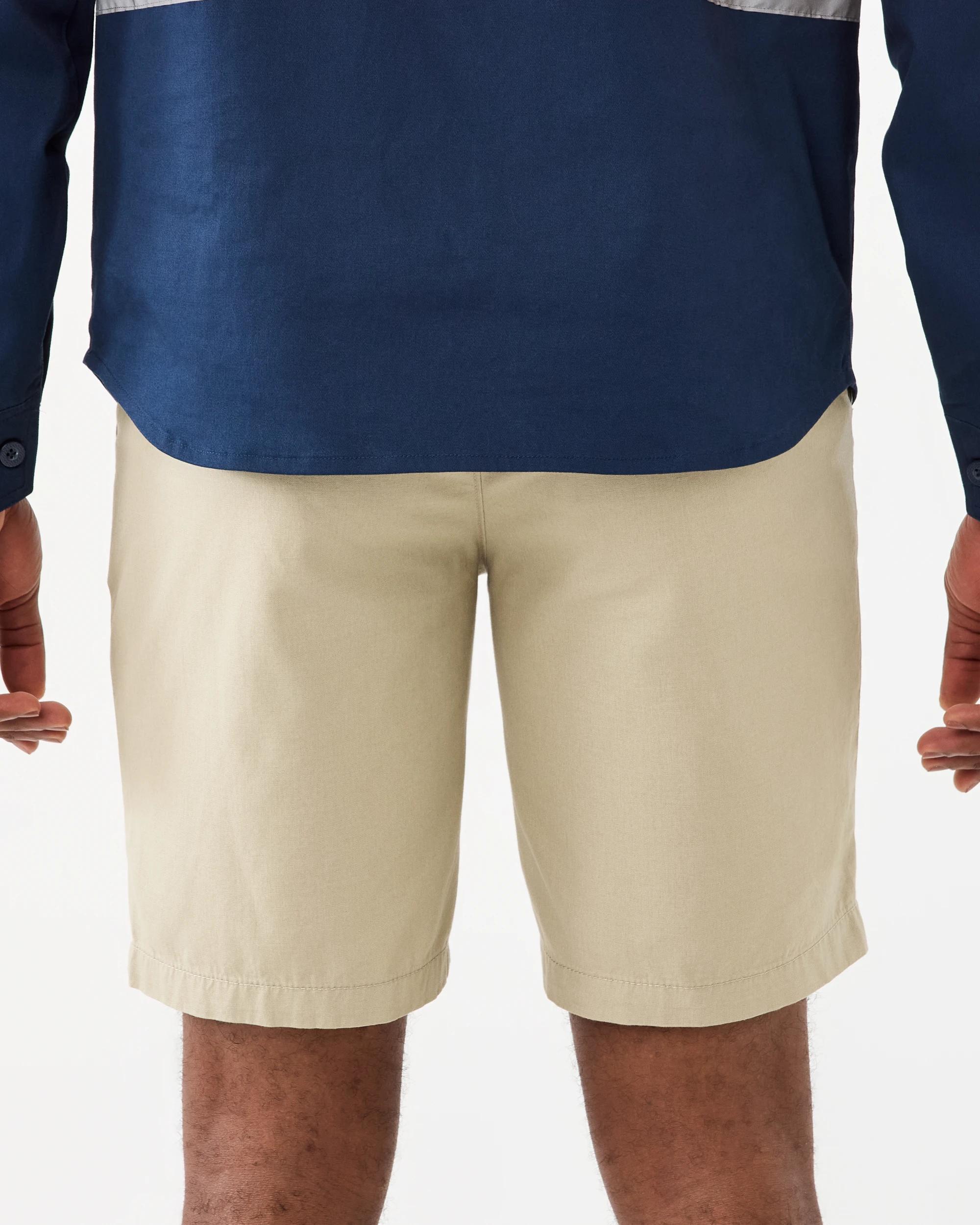 3 Fitted Waist Regular Chino Shorts Bge Almnm, 3 of 7