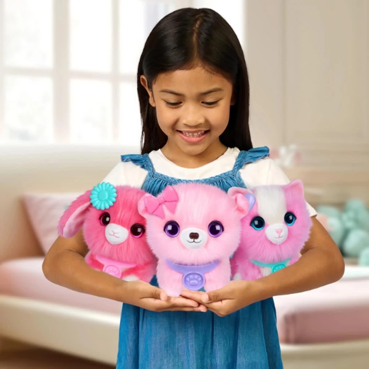 8 Scruff-A-Luvs Pet Scruff - Pink, Assorted, 8 of 10