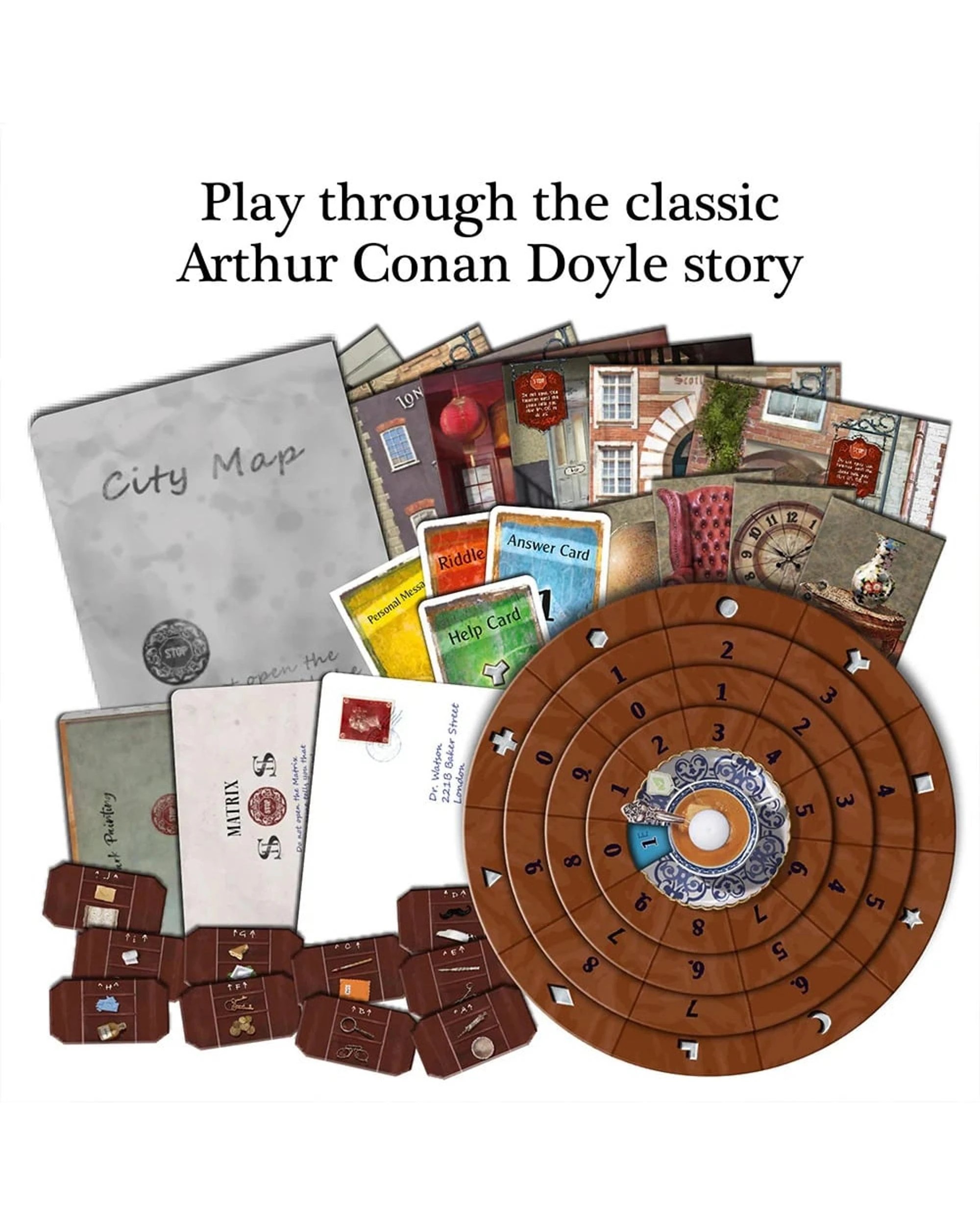 2 Exit the Game The Disappearance of Sherlock Holmes Puzzle Game, 2 of 5