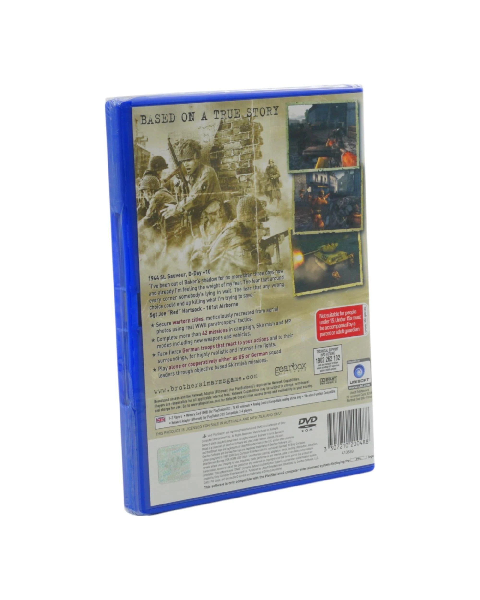 5 Brothers in Arms Earned in Blood - PS2, 5 of 6