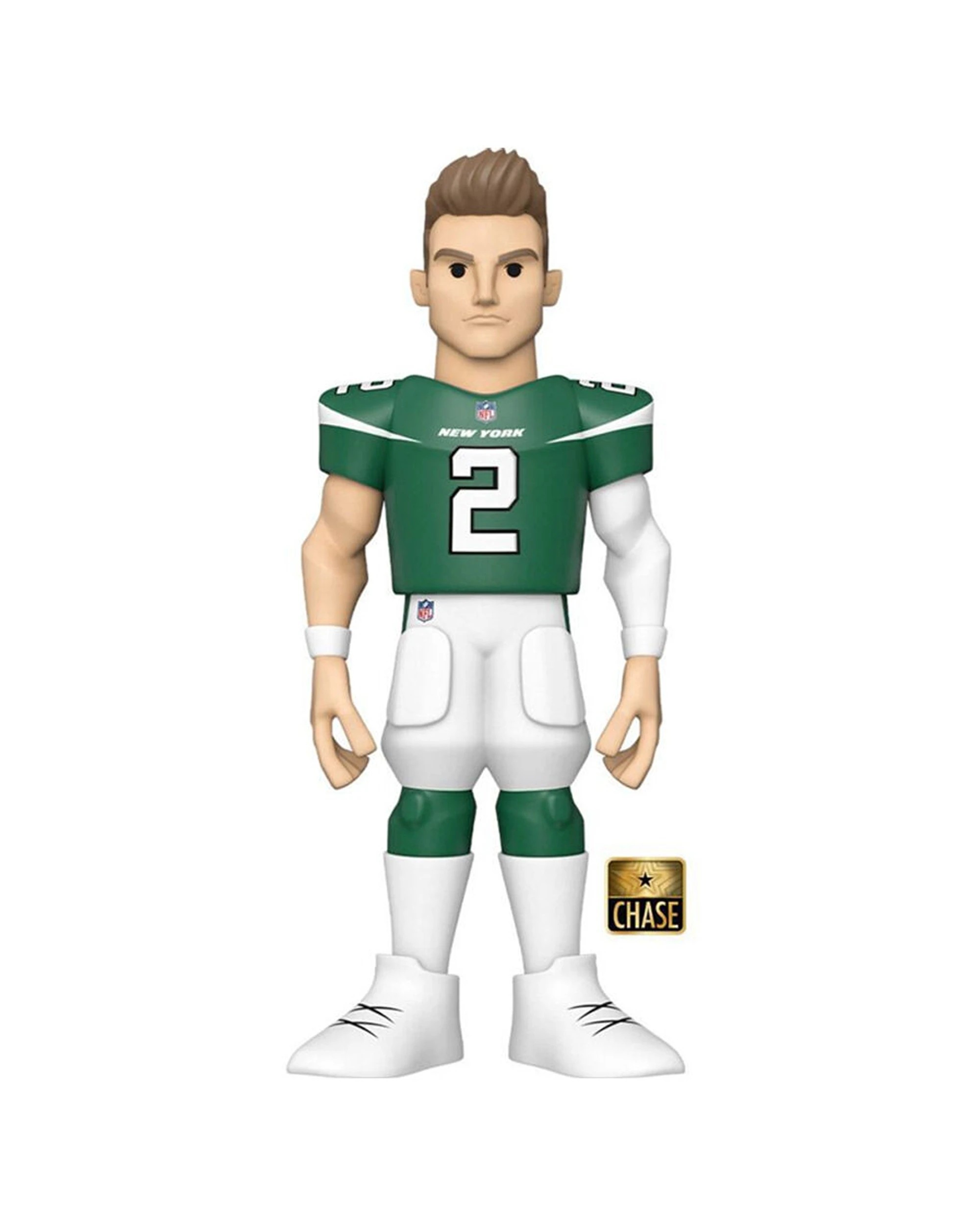 2 NFL Football Zach Wilson Collectible Vinyl Action Figure 12in Chase Variant - Multi, 2 of 4