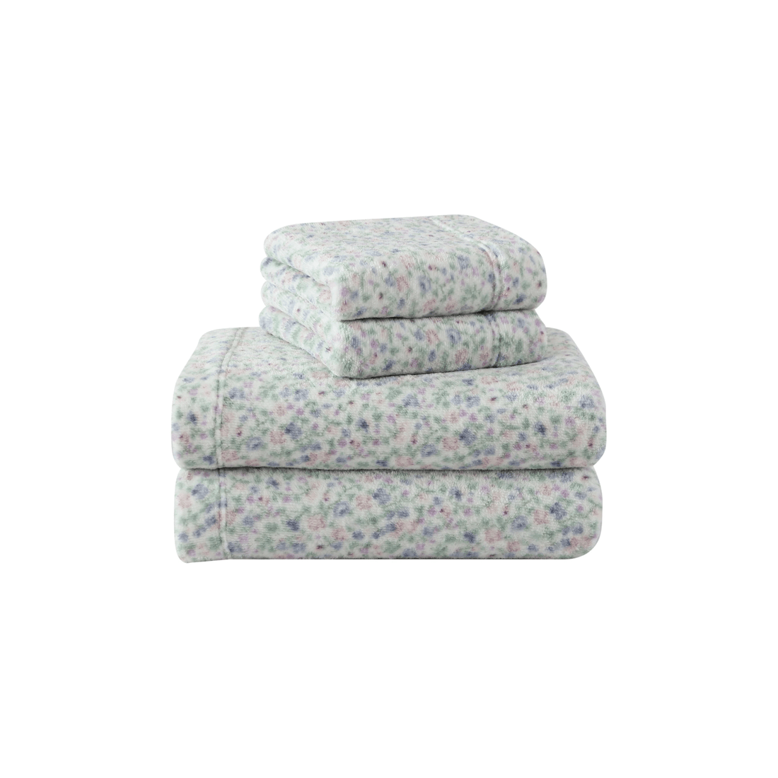 5 ARDOR Elsie Mink Fleece Sheet Set Polyester Double Extra Soft Bed Sheets
 - Double Bed, 5 of 5