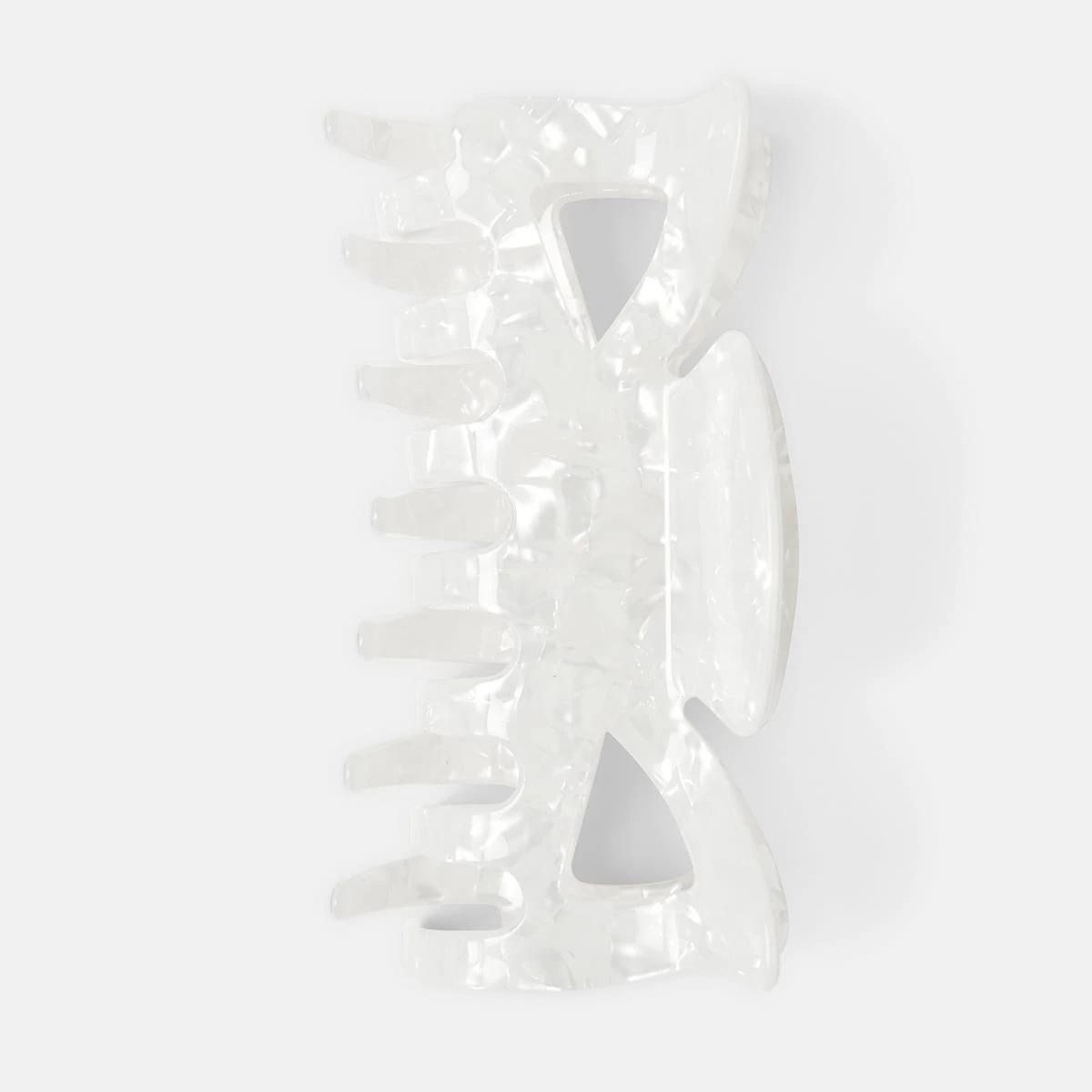 2 Pearl Oversized Claw Hair Clip Pearl, 2 of 4