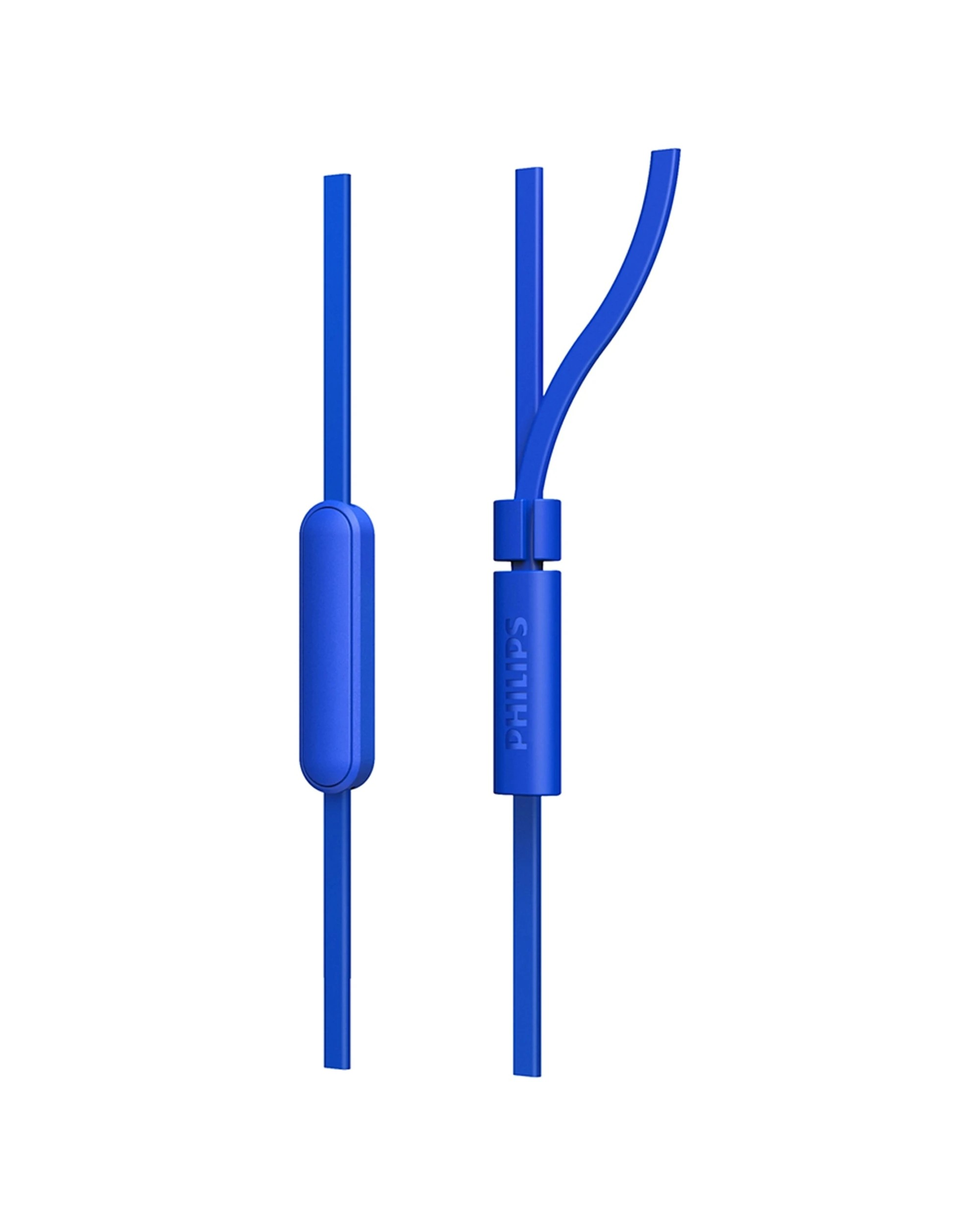 2 Philips 1000 Series In-Ear Headphones Headset With Microphone Punchy Bass - Blue, 2 of 4