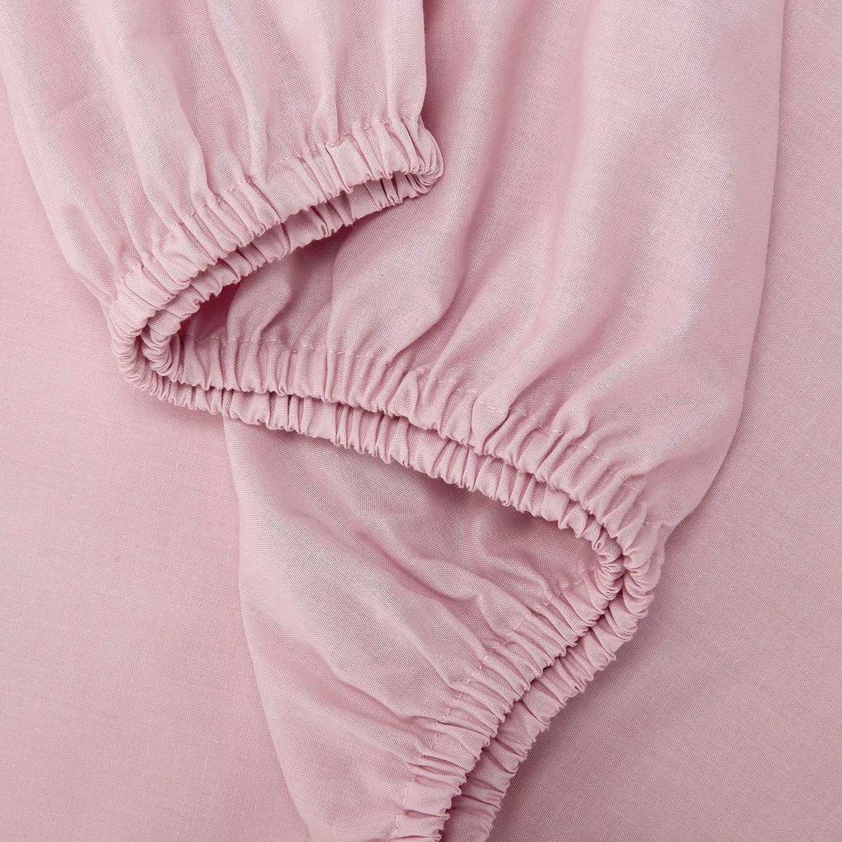 5 180 Thread Count Sheet Set - King Single Bed, Pink, 5 of 9