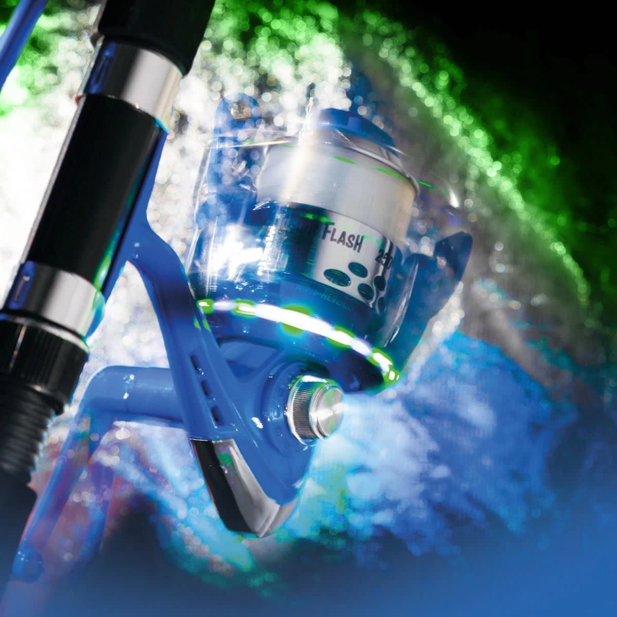 6 Jarvis Walker Junior Flash Spin Combo - 5ft., Blue, 6 of 6