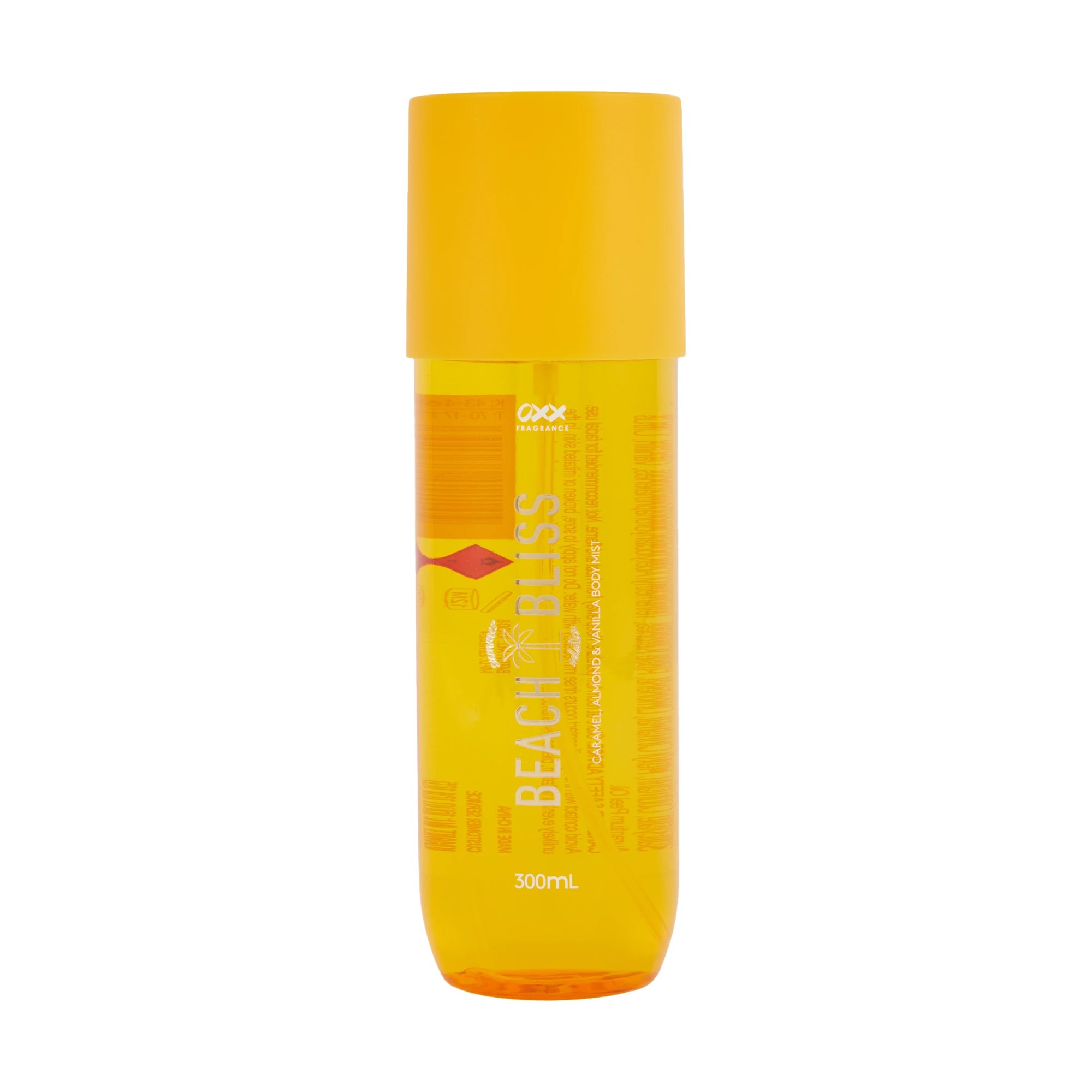 1 OXX Fragrance Beach Bliss Summer Solstice Body Mist 300ml - Caramel, Almond and Vanilla, 1 of 4