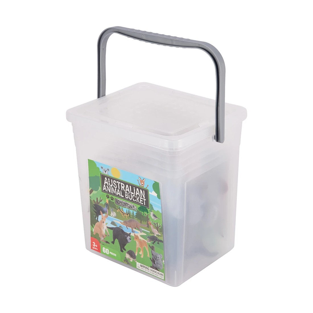 2 60 Piece Australian Animal Bucket Playset, 2 of 8