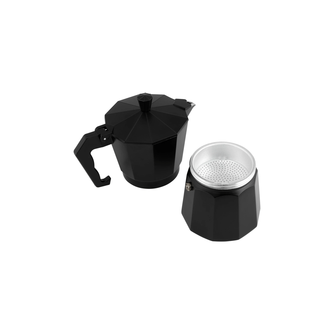 3 Maxwell & Williams Blend Traditional Stovetop Espresso Maker 6 Cup Metal
 - Black, 3 of 4