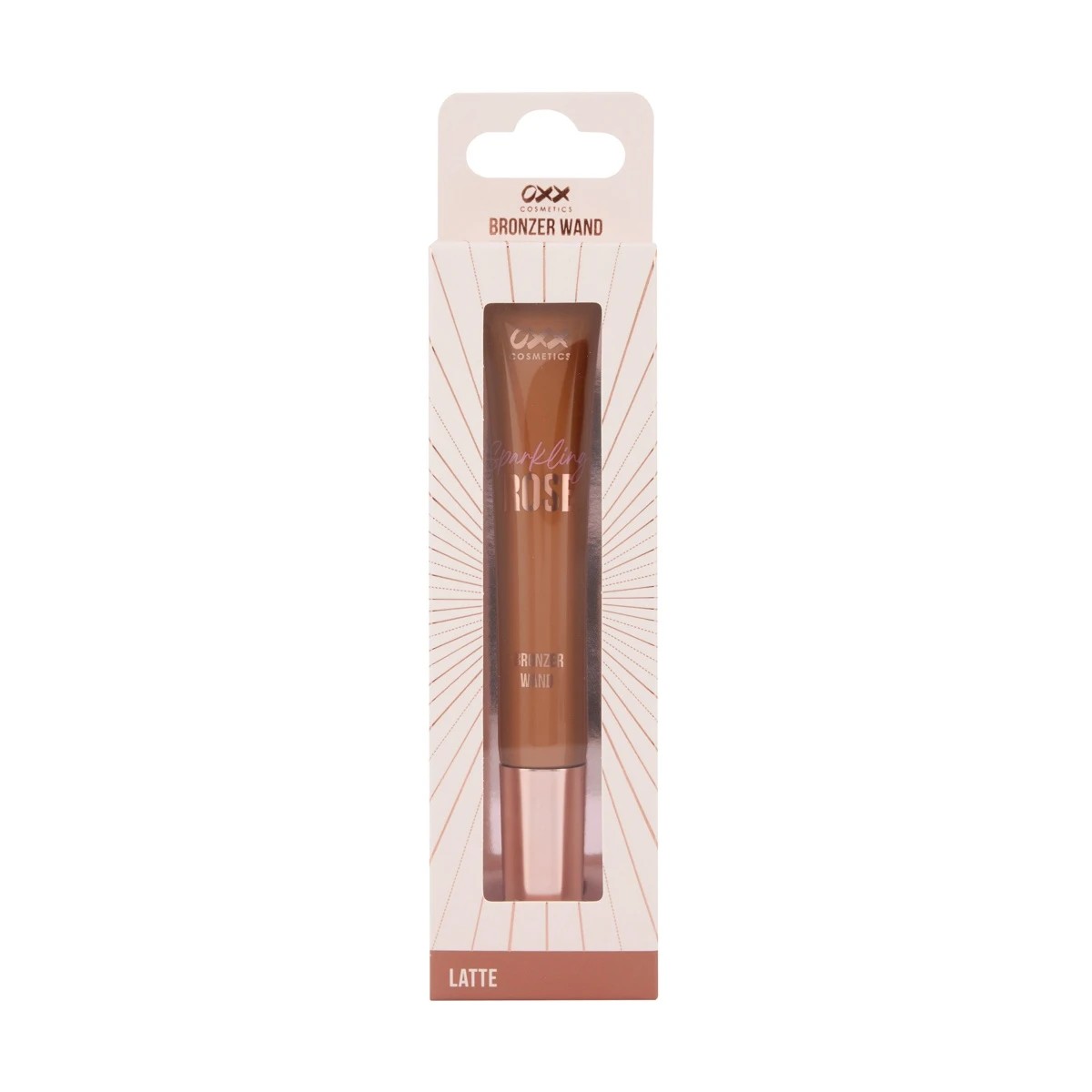 1 OXX Cosmetics Sparkling Rose Bronzer Wand - Latte, 1 of 9
