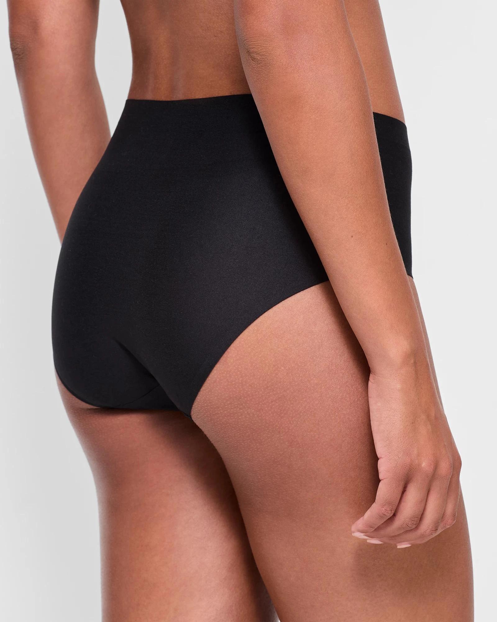 3 Target 2 Pack Bonded No Show Midi Briefs BLACK, 3 of 4