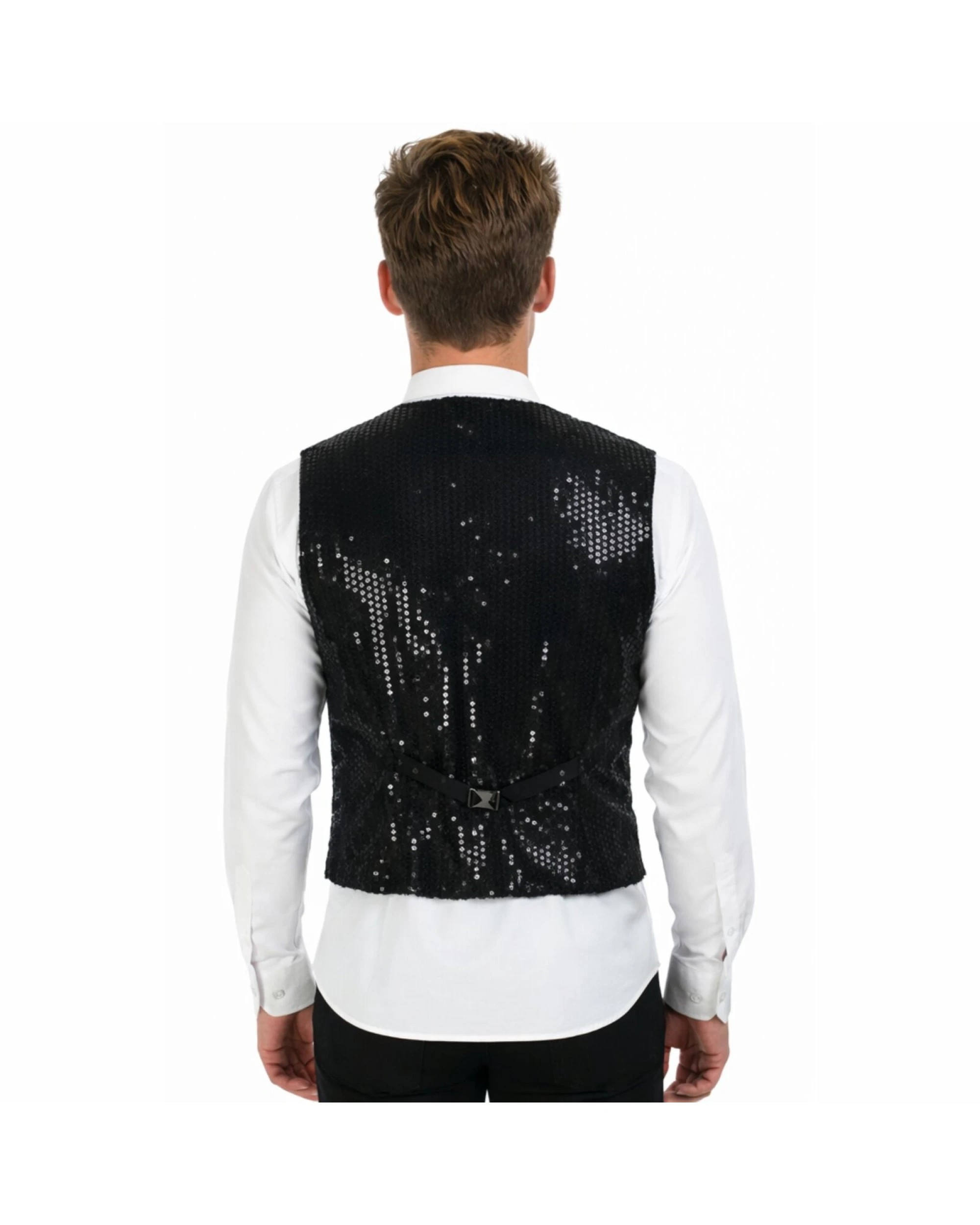 2 BR Costumes Men's Sequin Waistcoat Dance Costume, 2 of 4
