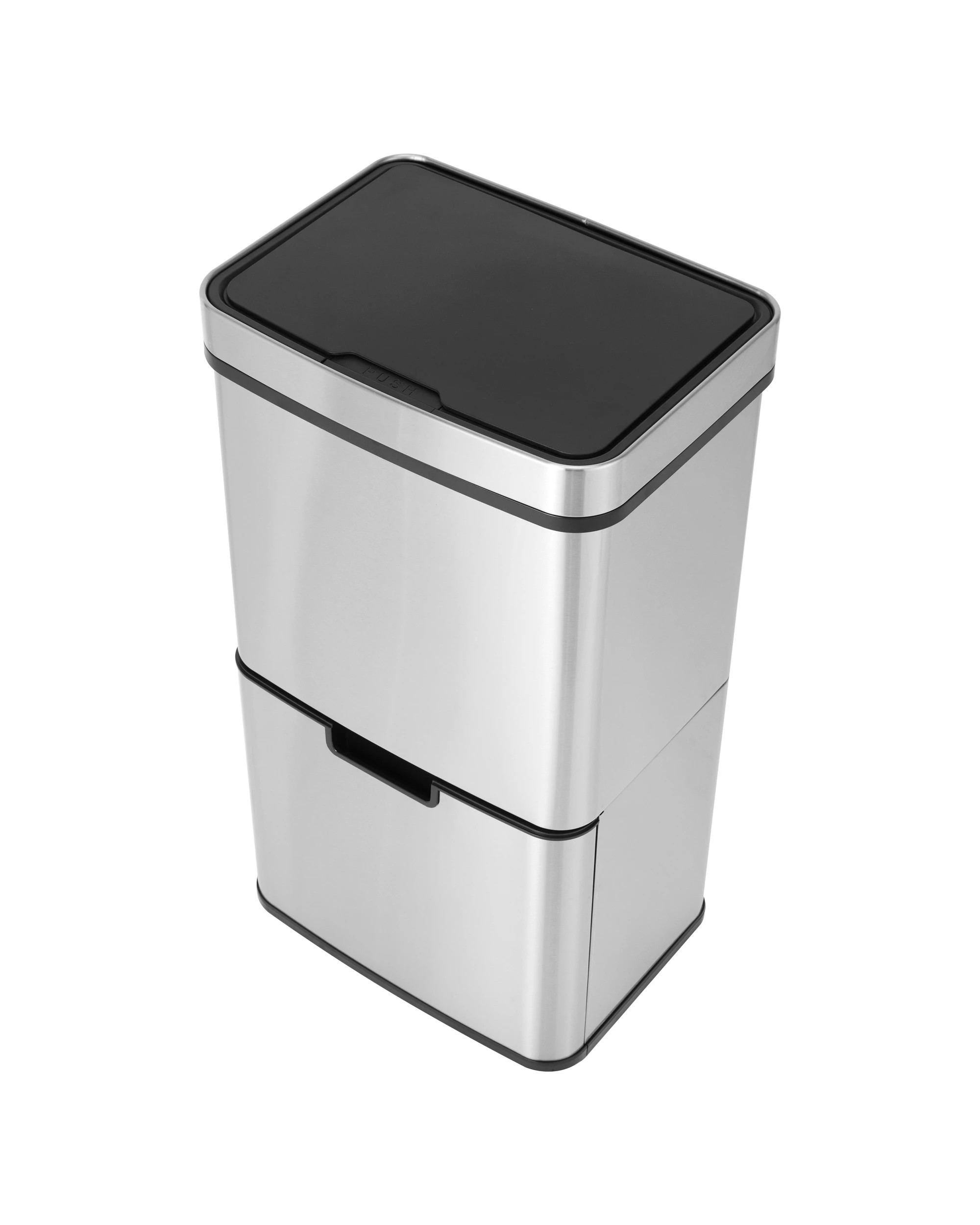 3 47L Dual Stacked Bin - Silver, 3 of 5