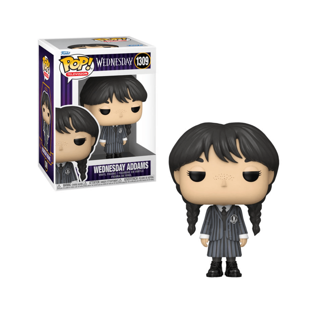 1 Funko Wednesday Addams Funko POP! Vinyl, 1 of 2