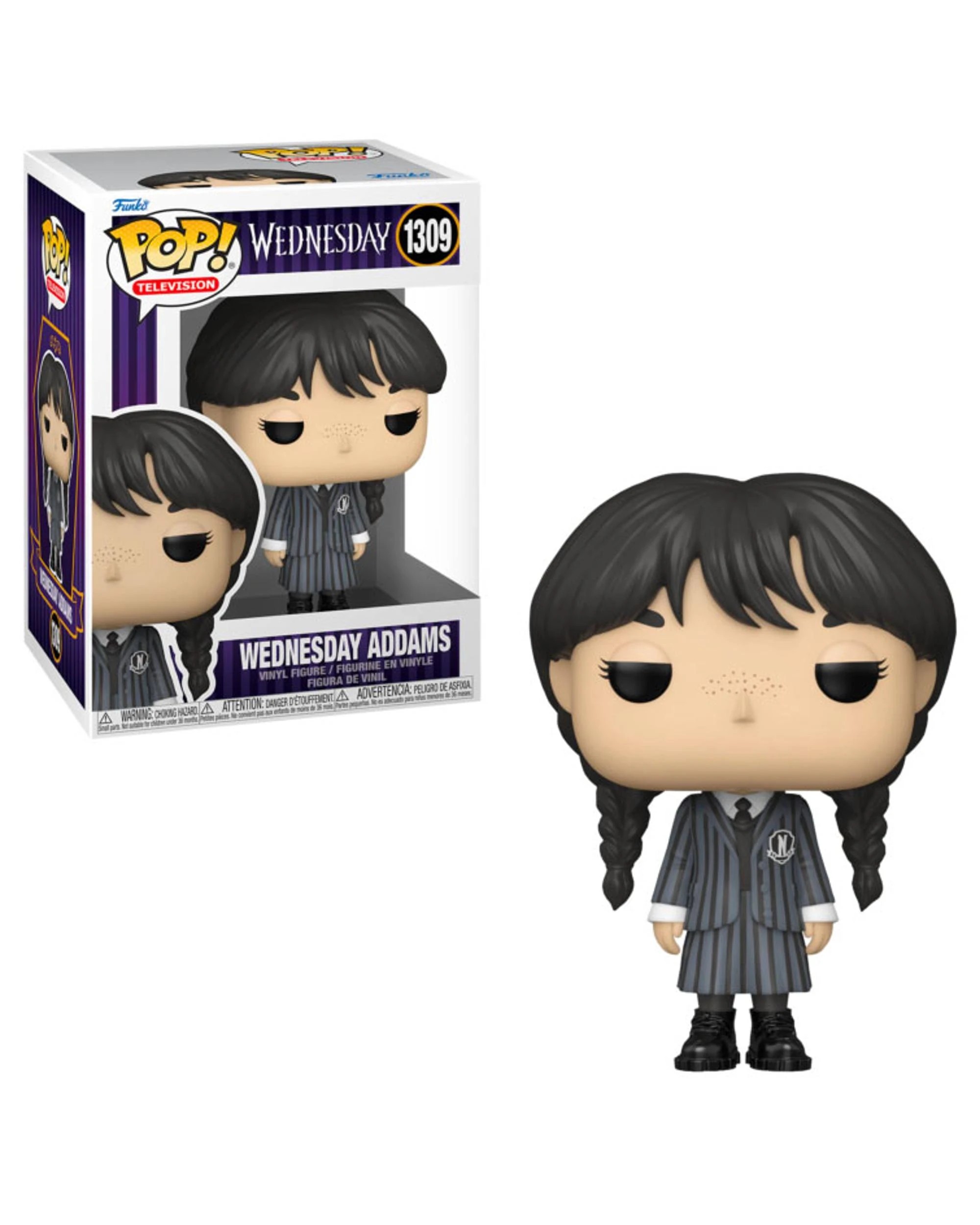 1 Wednesday Addams Funko POP! Vinyl, 1 of 2