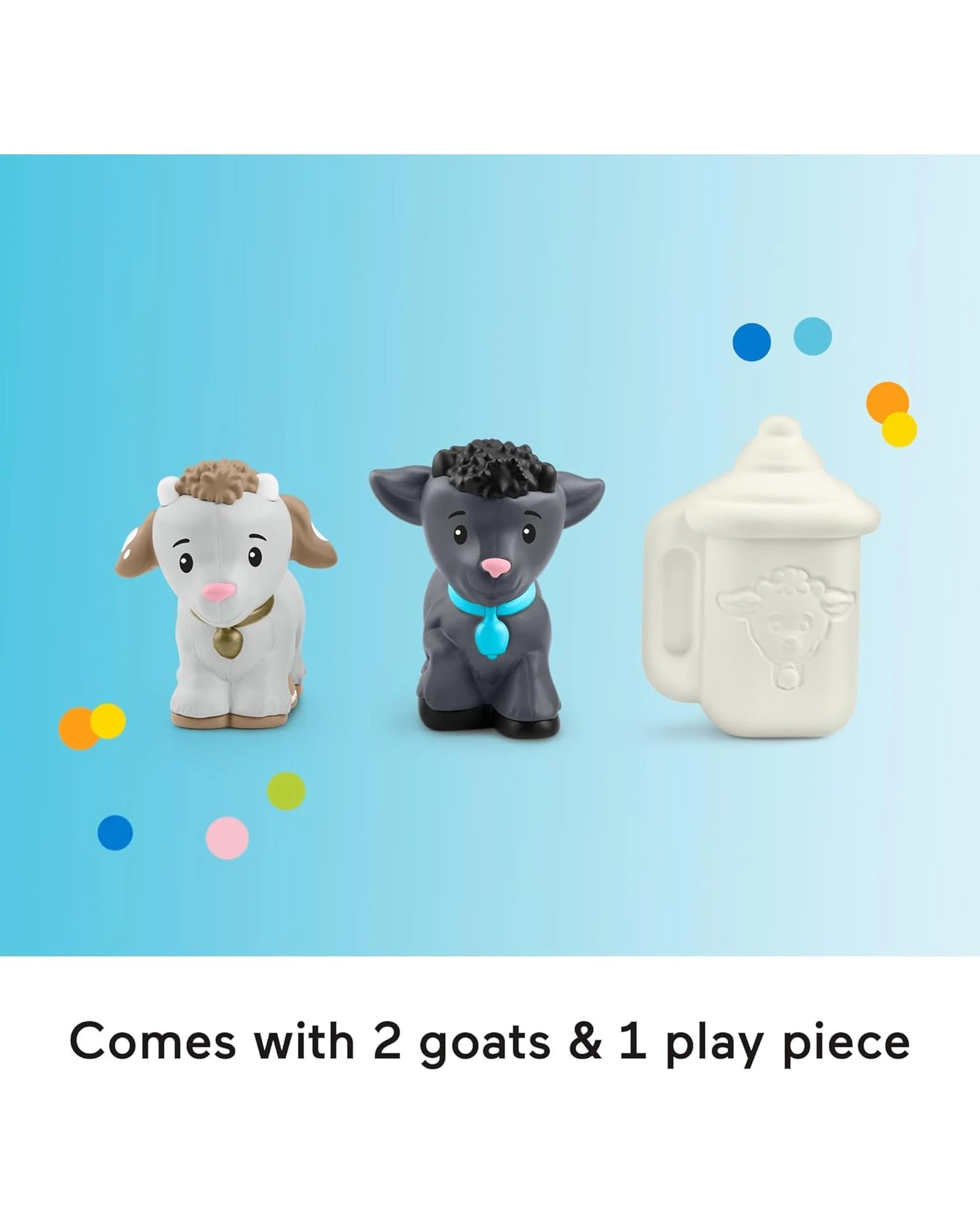 4 Fisher-Price Little People Feed and Play Goat Yard, 4 of 6