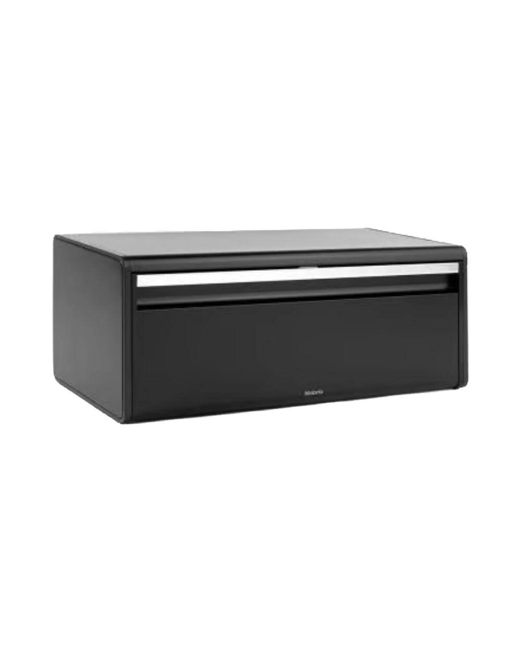1 Brabantia Fall Front Bread Bin  Matte Black, 1 of 2