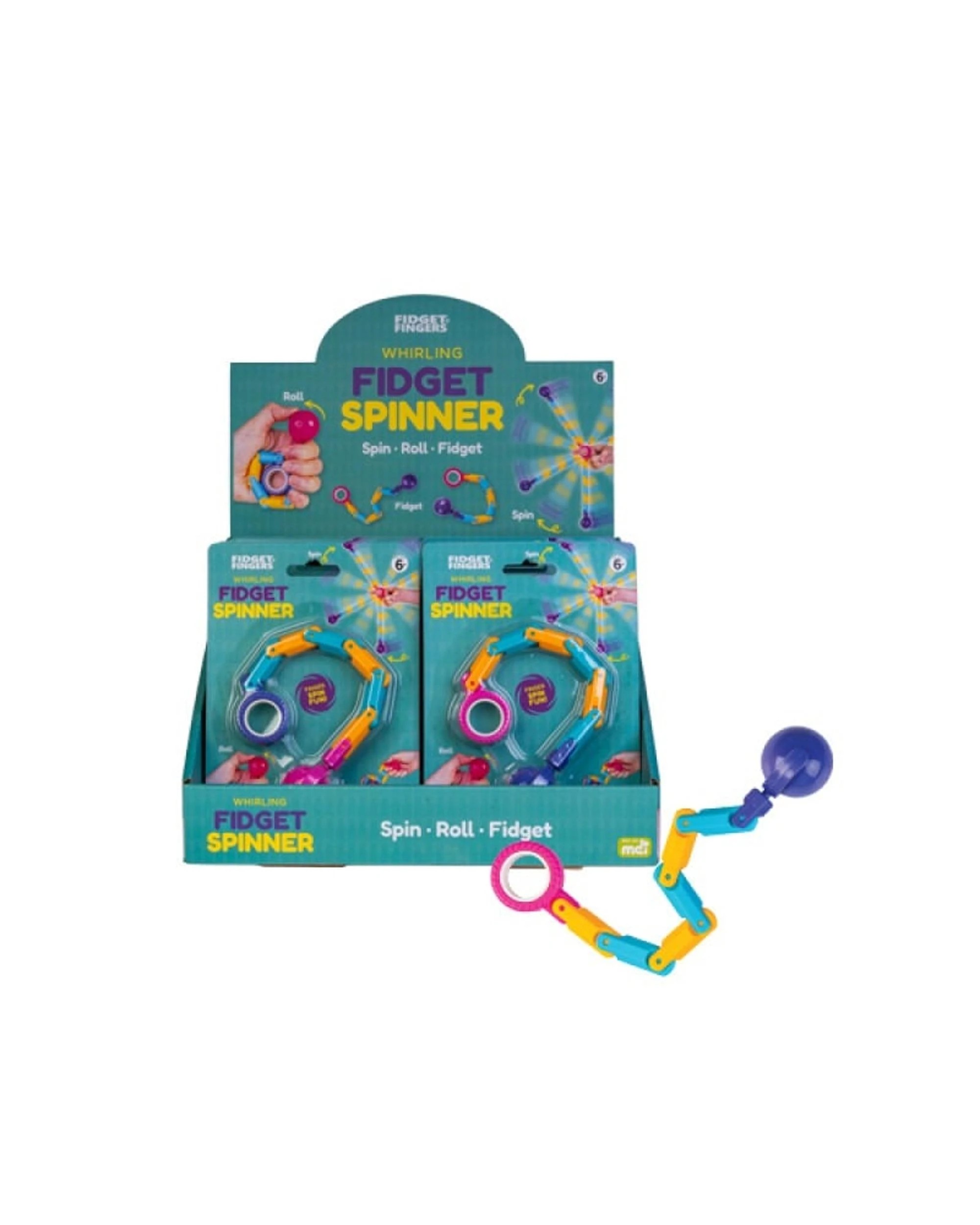 1 Fidget Fingers Whirling Fidget Spinner, 1 of 4