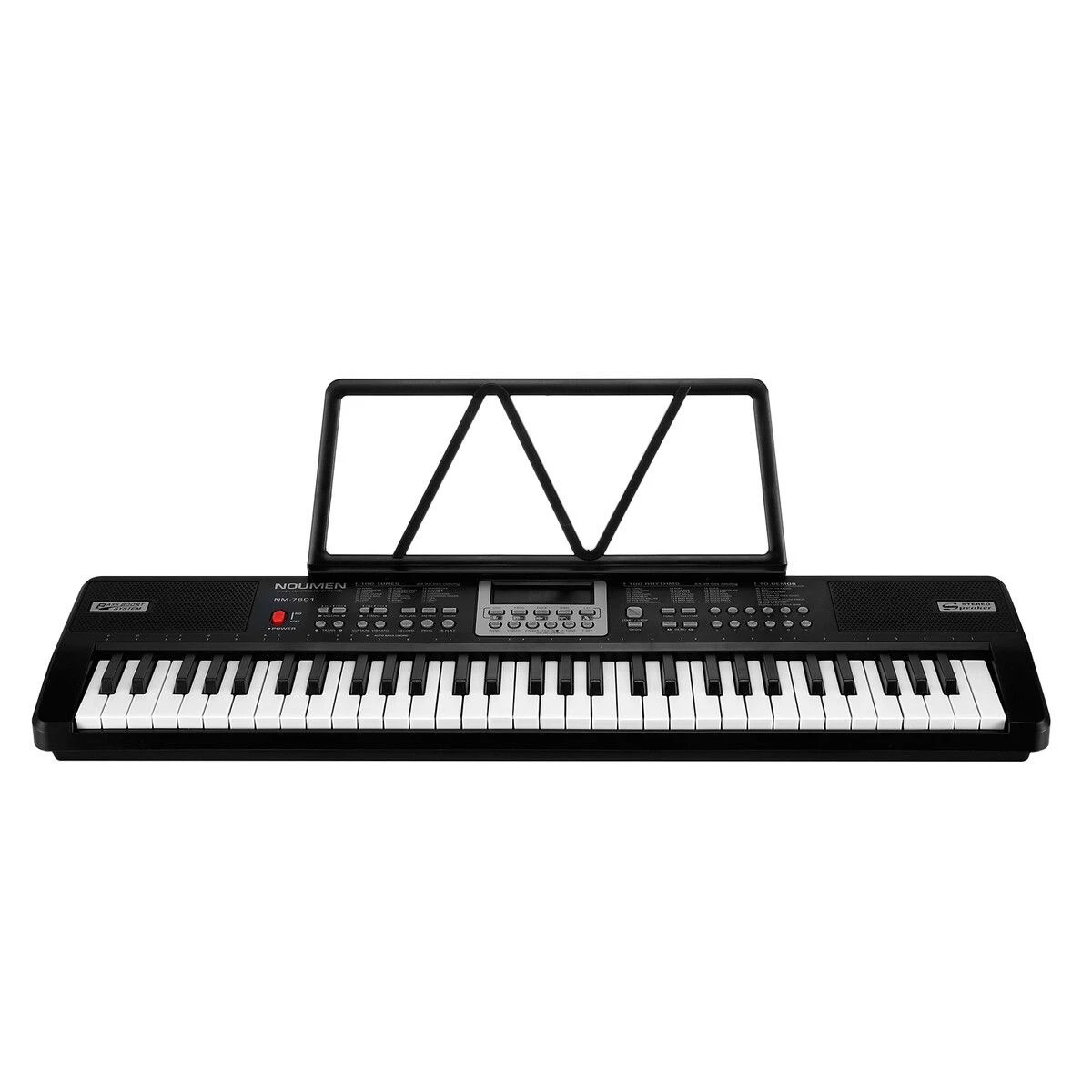 1 AUSWAY 61 Key Digital Piano Keyboard Standard Electronic Music Instrument, 1 of 5