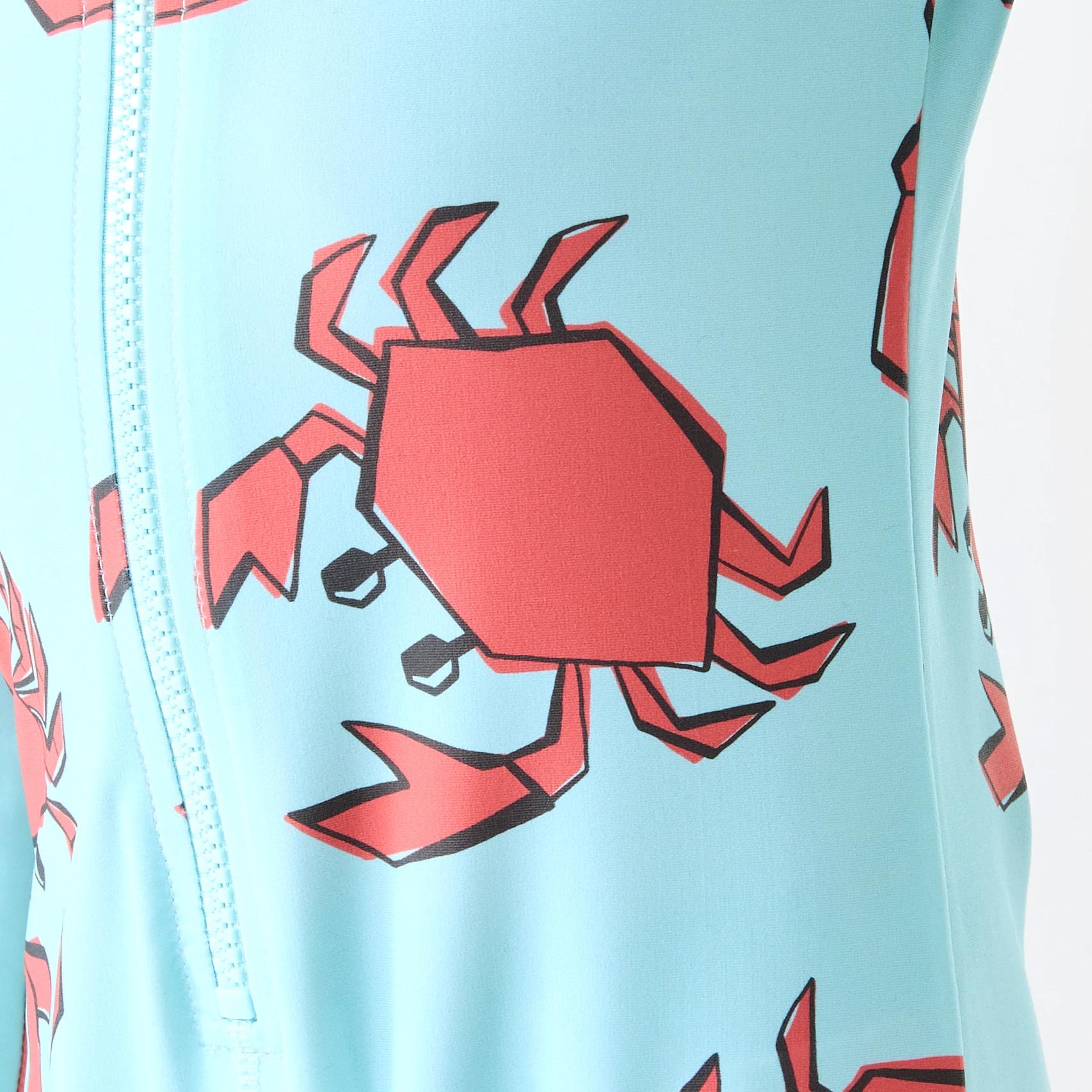 3 Long Sleeve Swimsuit COOL CRABS SWIM DUSTY EGGSHELL, 3 of 4