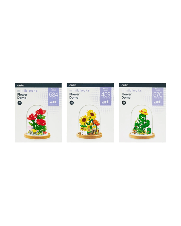 Mini Blocks Flower Series: Flower Dome - Assorted