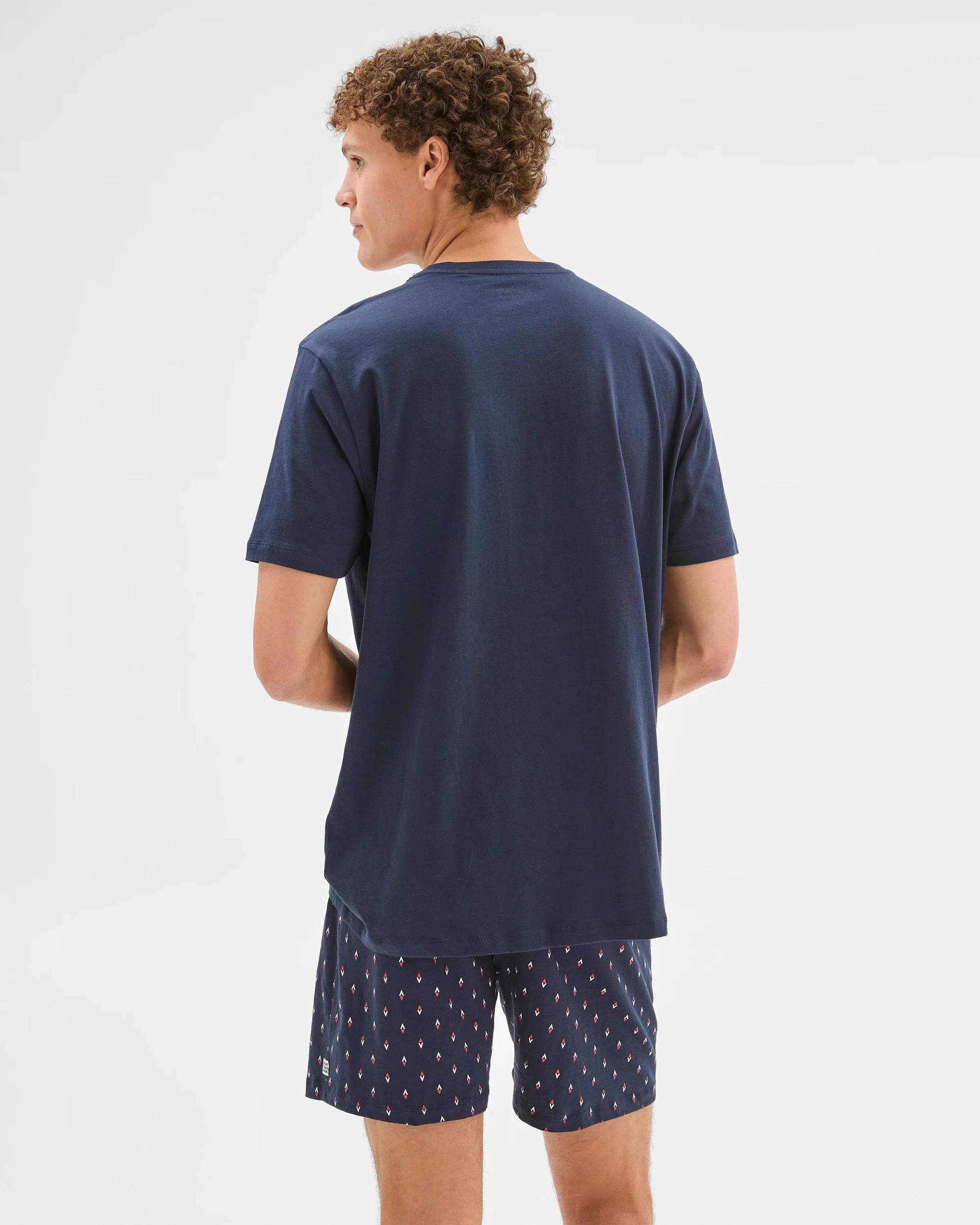 4 Maxx Australian Cotton Jersey Sleep Set NAVY BLUE, 4 of 5