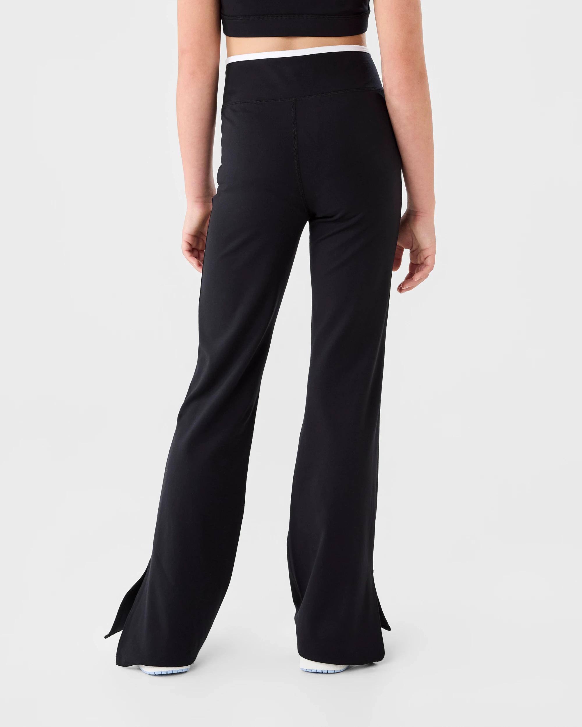 2 Everlast Kids Piping Flare Leggings Black, 2 of 7