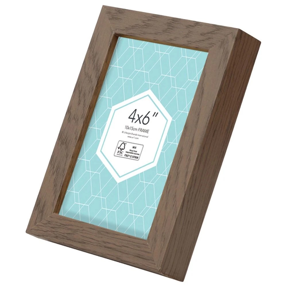 6 Promenade 6x4" Frame Brown, 6 of 6