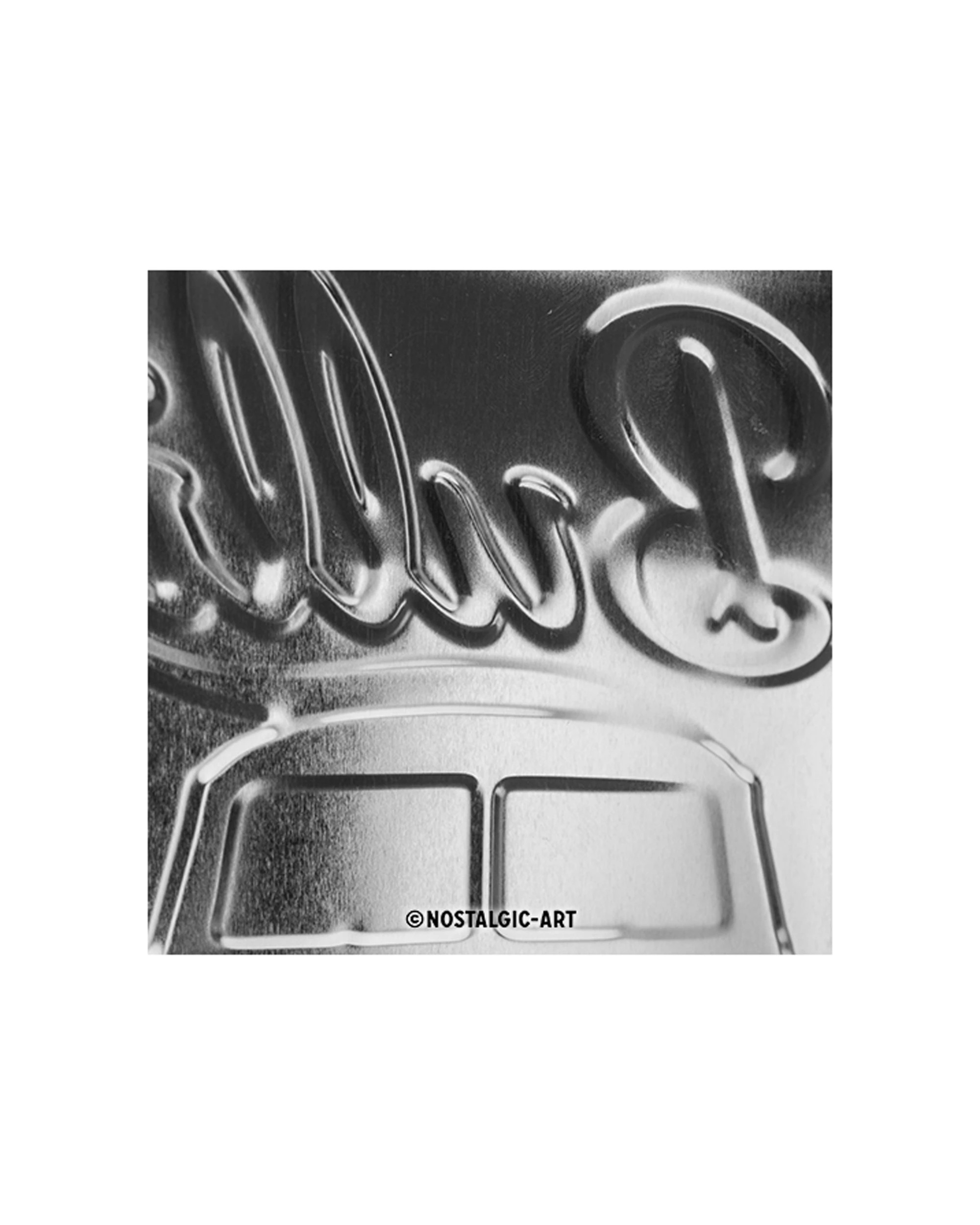 3 Nostalgic-Art Medium 20x30cm Metal Wall Art Sign Plaque - Good Things Are Ahead - Black, 3 of 3