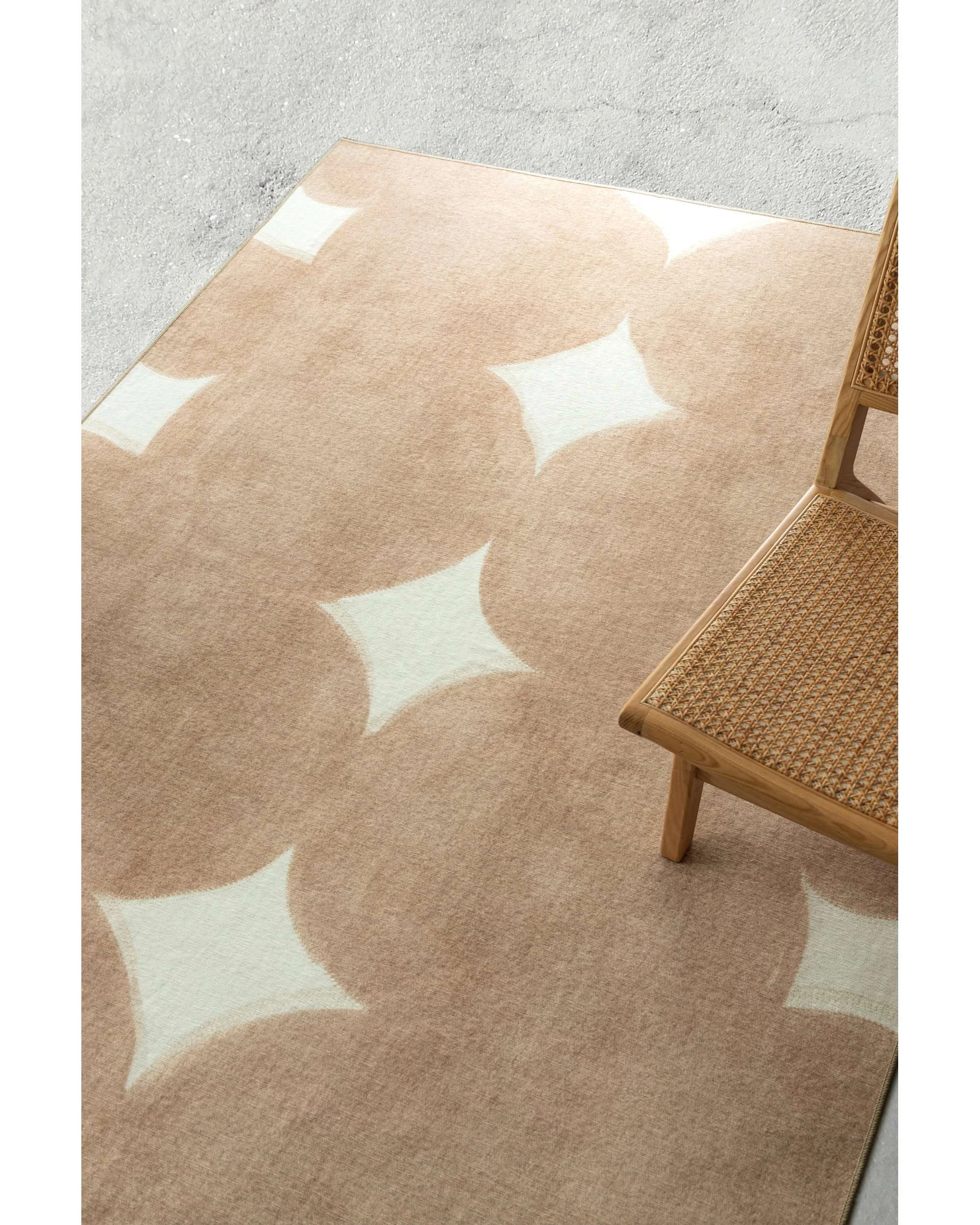 3 Loopsie Grove Indoor Outdoor Washable Rug-330cm x 240cm - Beige, 3 of 8