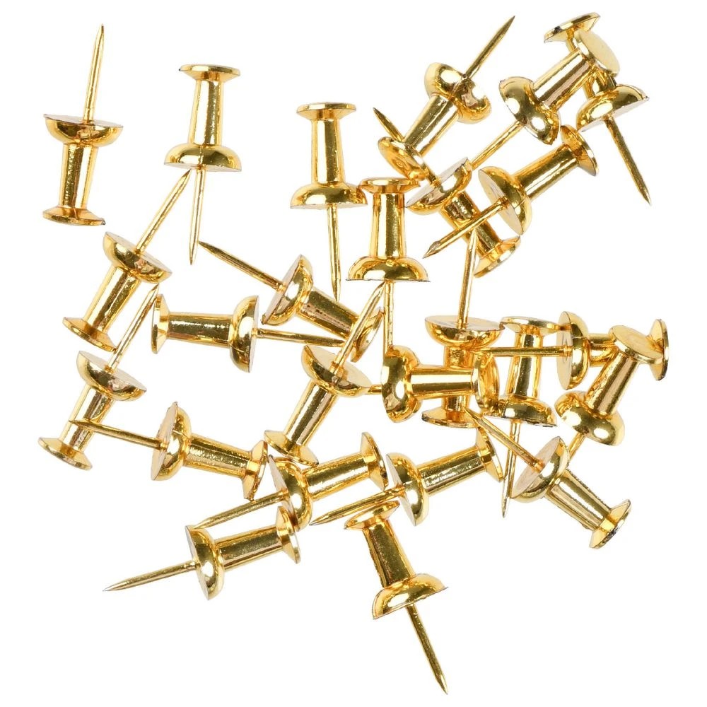 6 Otto Pin & Clip Set Black/Gold 117 Pack, 6 of 7