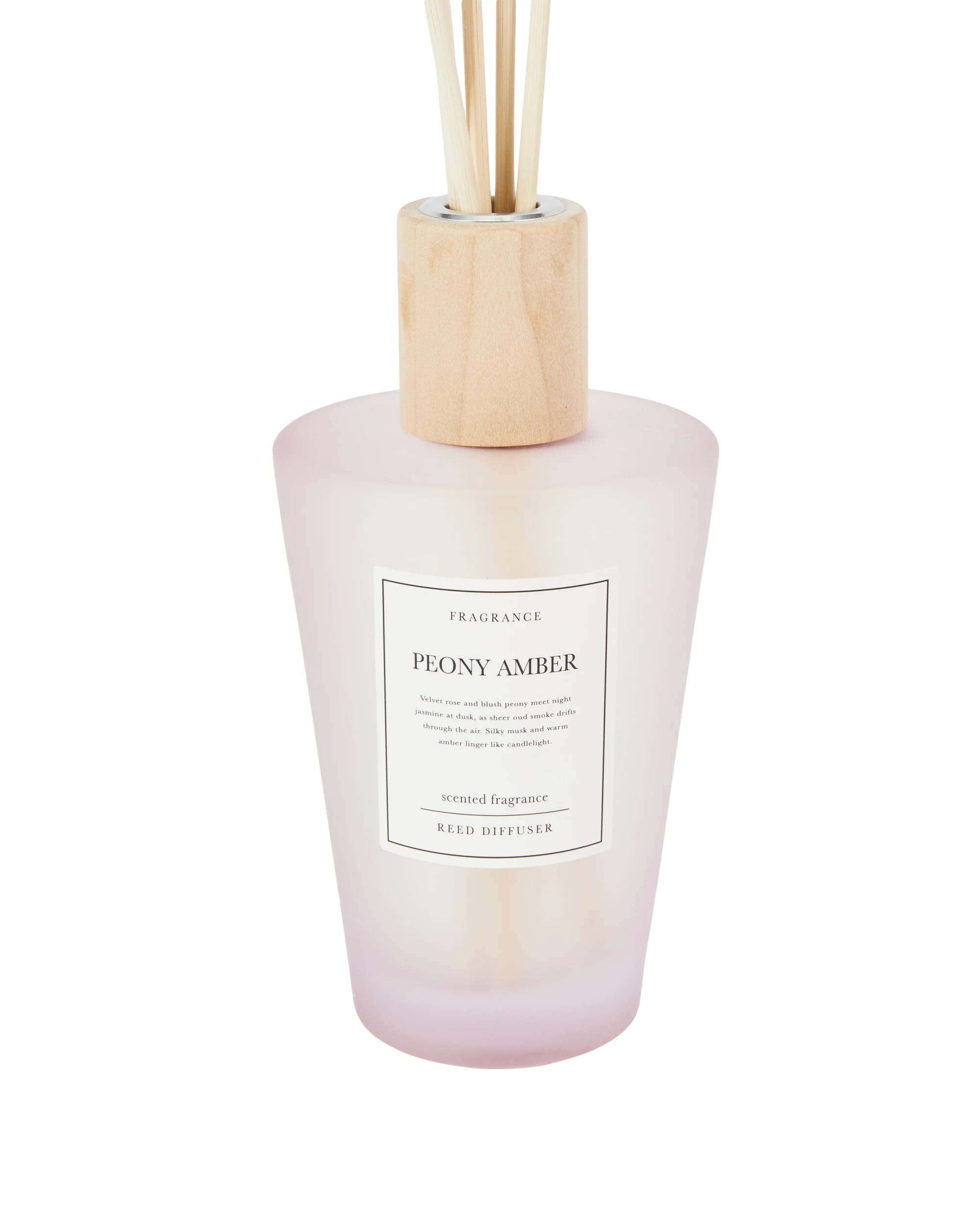 4 XL Frosted Peony Amber Reed Diffuser 350ml, 4 of 6
