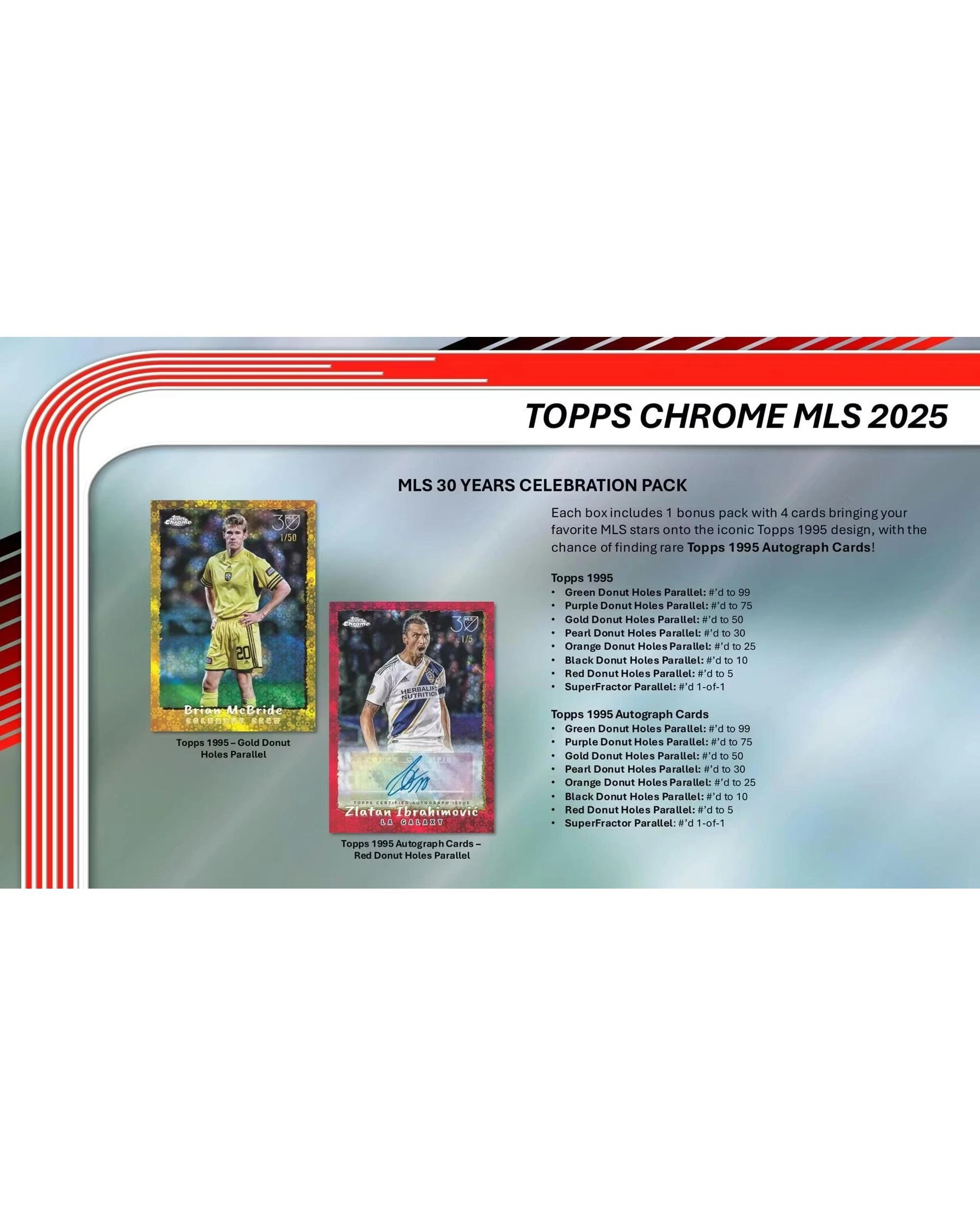 7 Topps Chrome MLS Major League Soccer 2025 Hobby Pack, 7 of 7