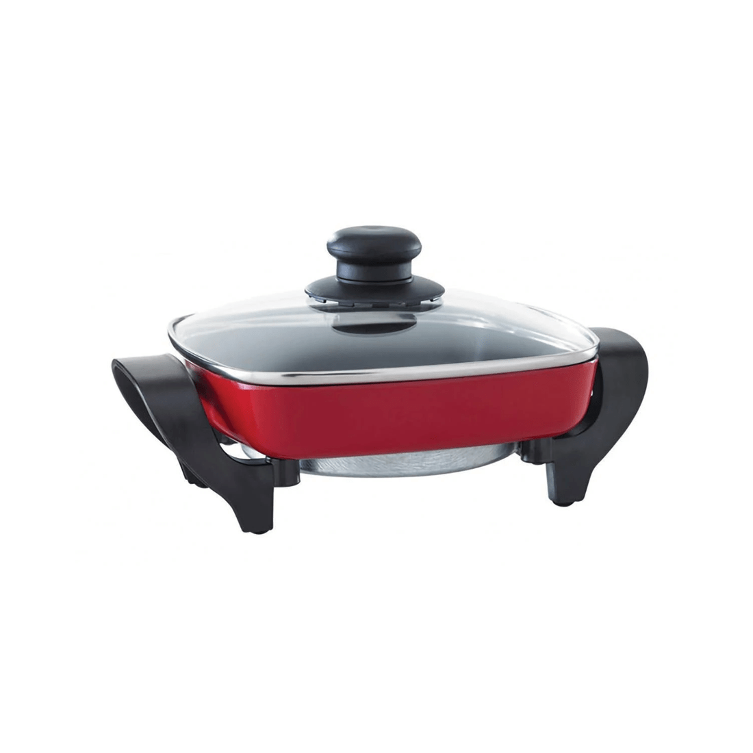 1 Maxim KitchenPro 20cm Mini Electric Frypan - Red, 1 of 1