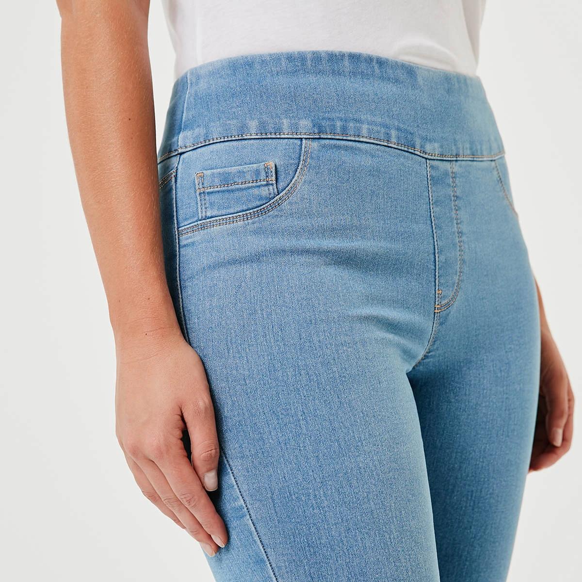 4 Denim Jeggings Light Wash, 4 of 4