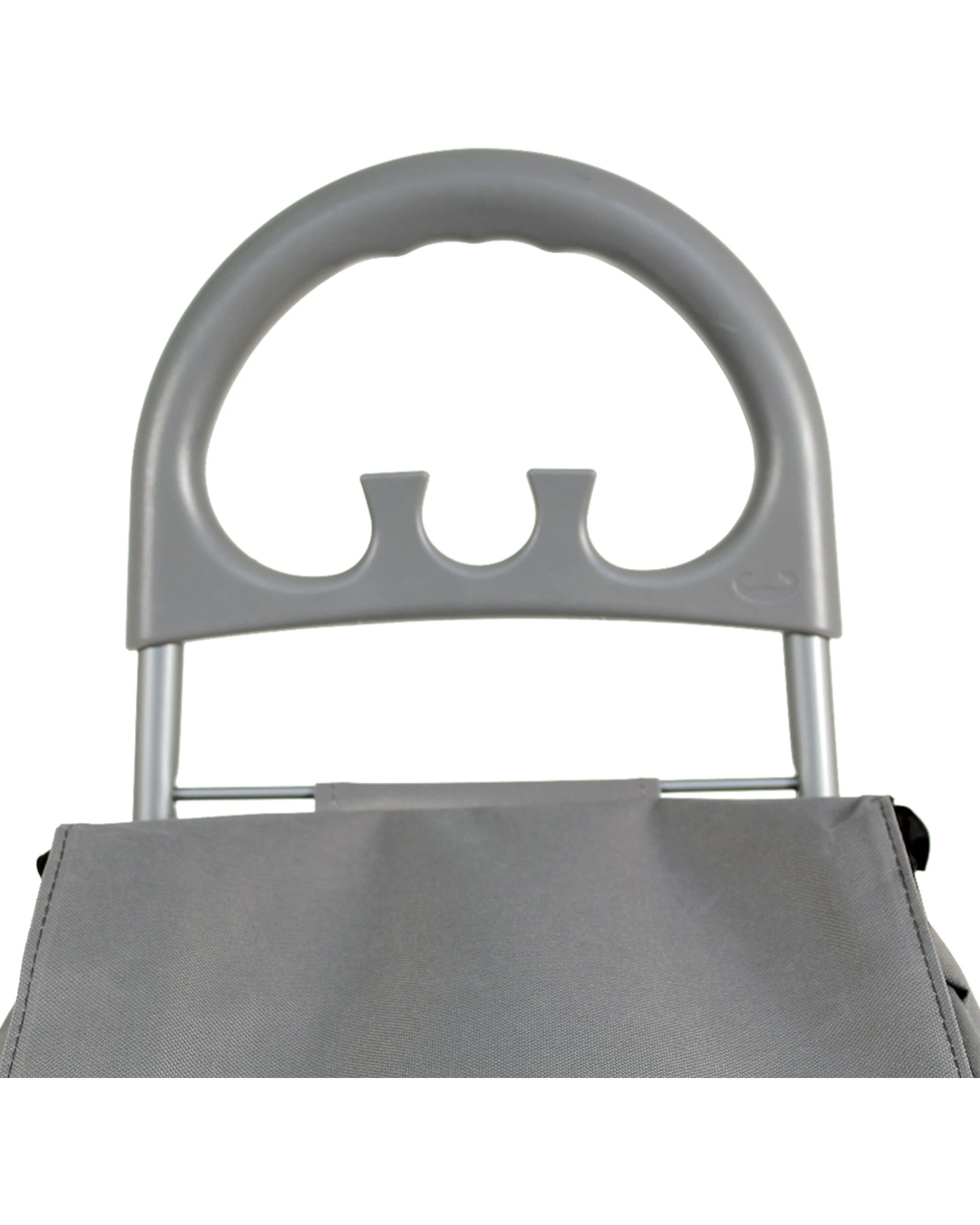 3 Tosca 70L 58cm Shopping Cart Trolley Bag with Wheels Lightweight Durable - Grey, 3 of 4